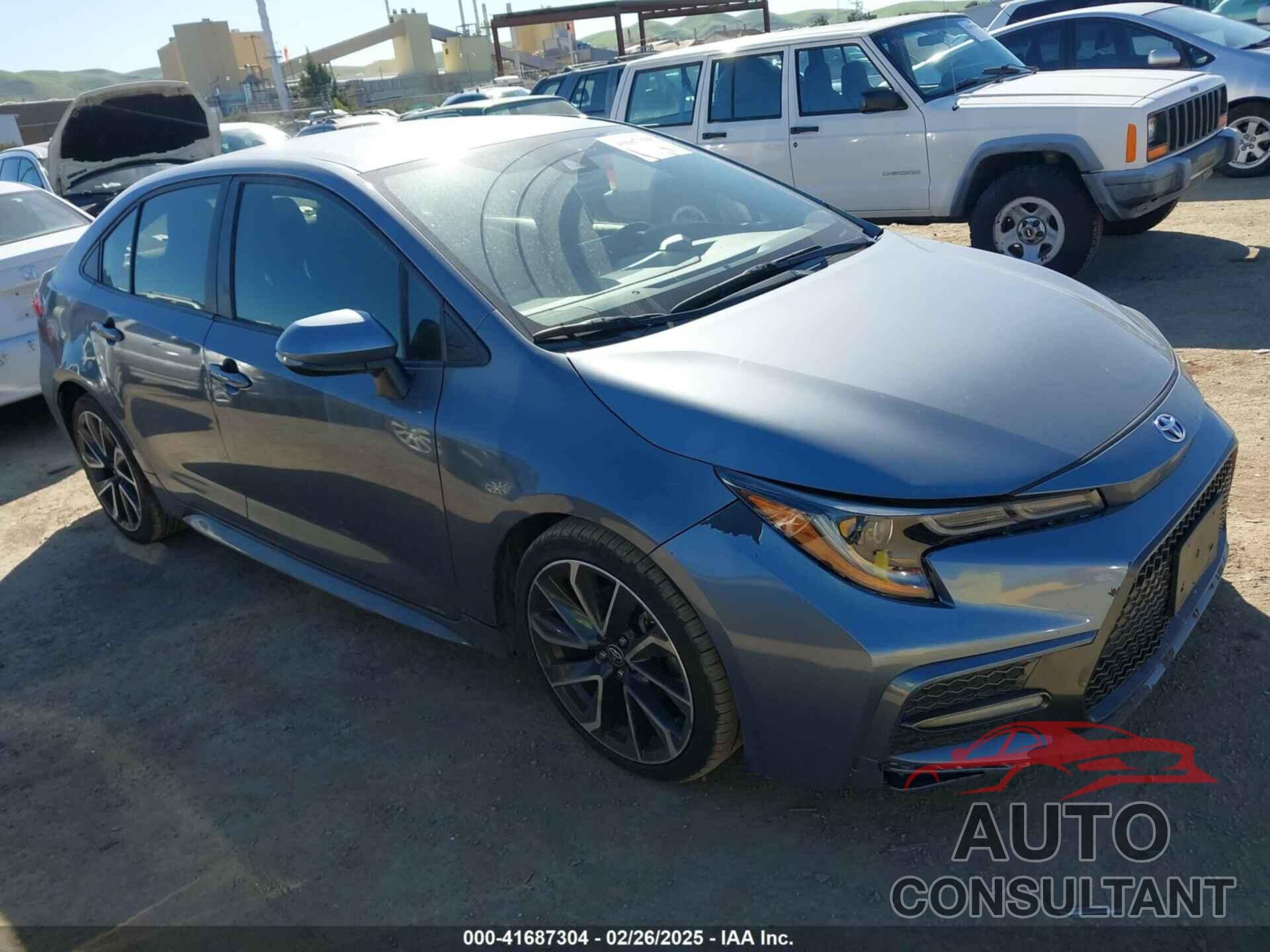 TOYOTA COROLLA 2021 - JTDS4MCE6MJ077564