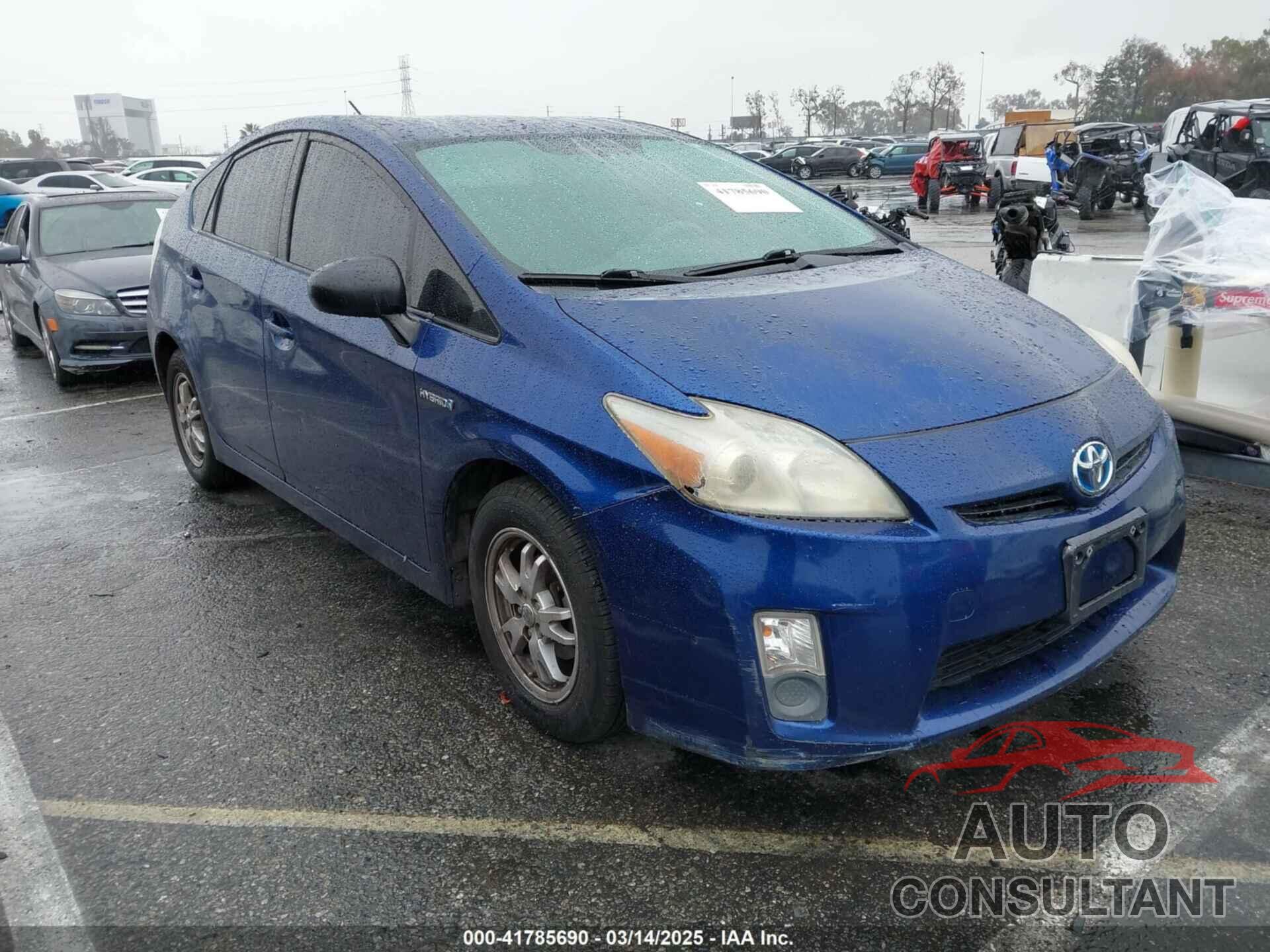TOYOTA PRIUS 2010 - JTDKN3DUXA0158369