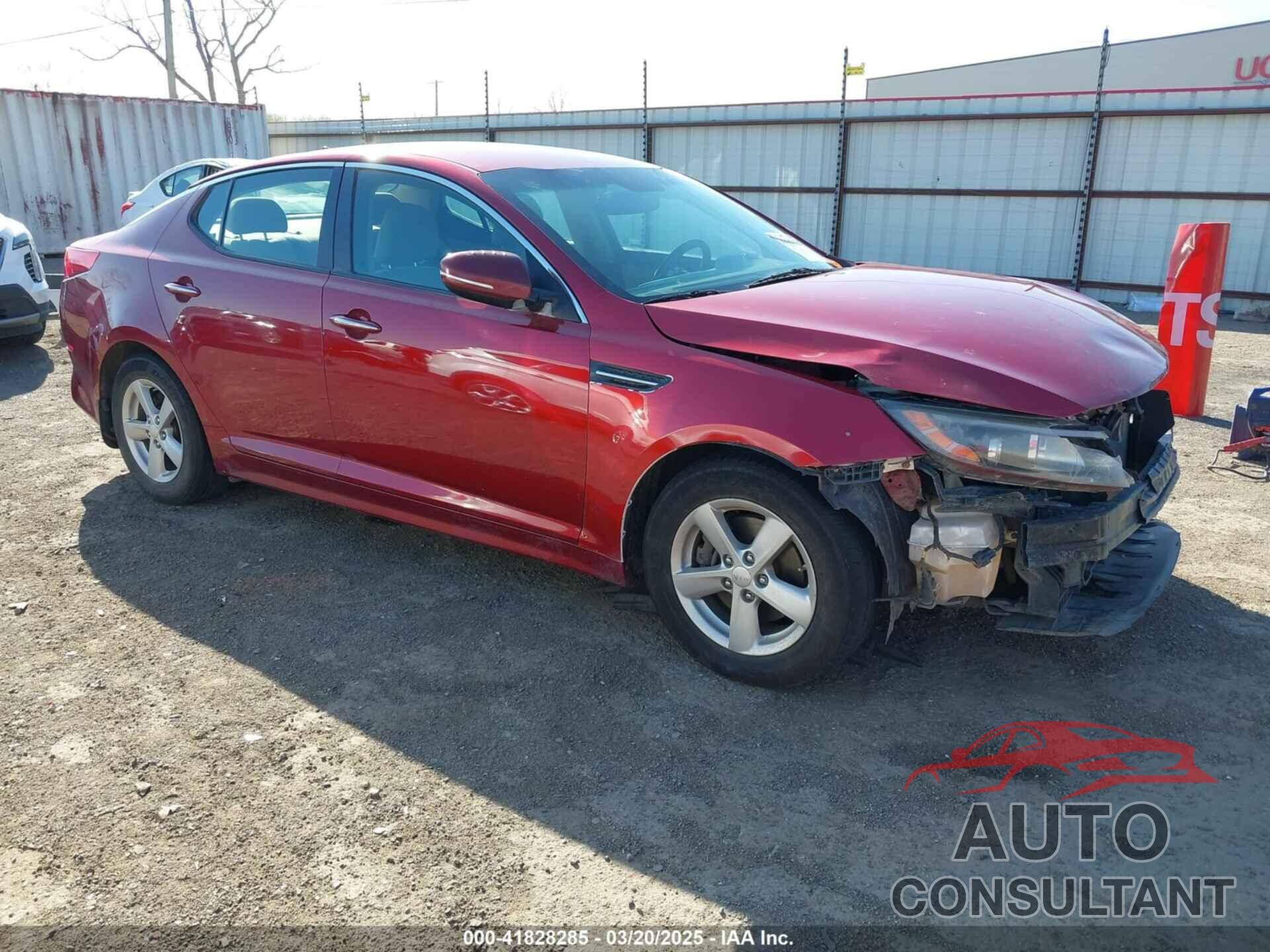 KIA OPTIMA 2014 - 5XXGM4A72EG272724