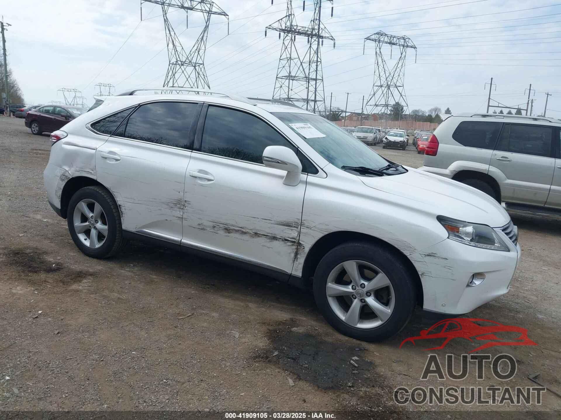 LEXUS RX 350 2013 - 2T2BK1BA1DC222231