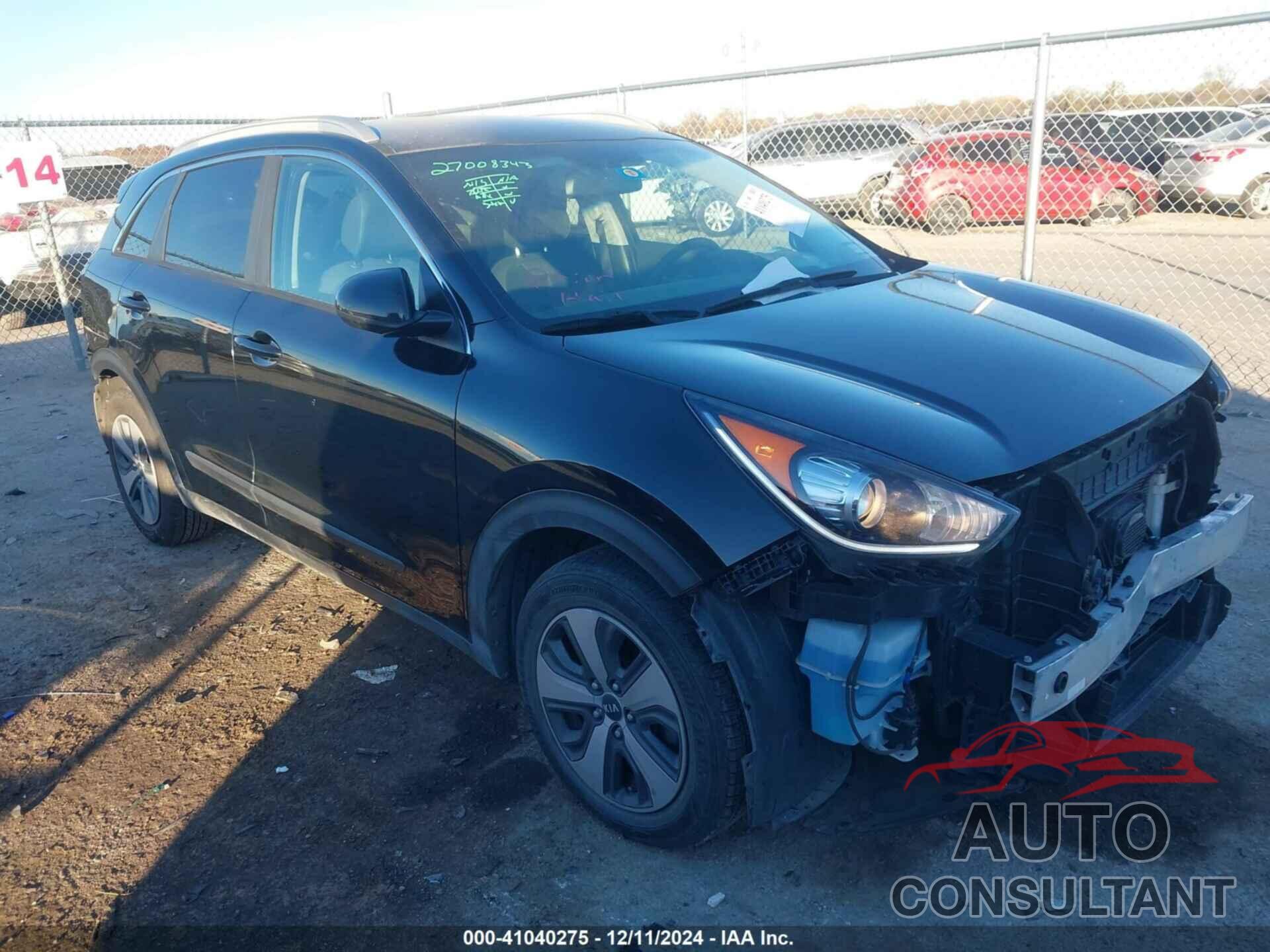 KIA NIRO 2017 - KNDCB3LC0H5076105
