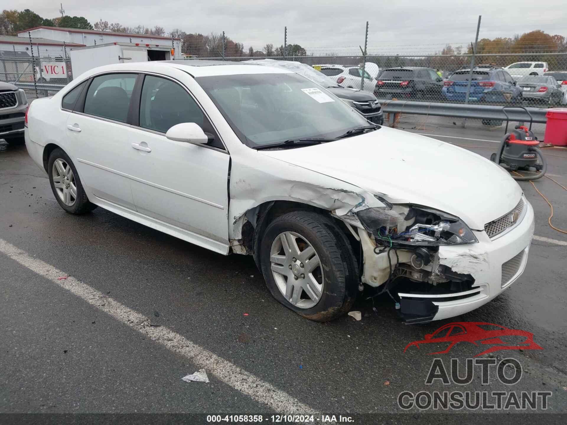 CHEVROLET IMPALA 2012 - 2G1WG5E33C1274705