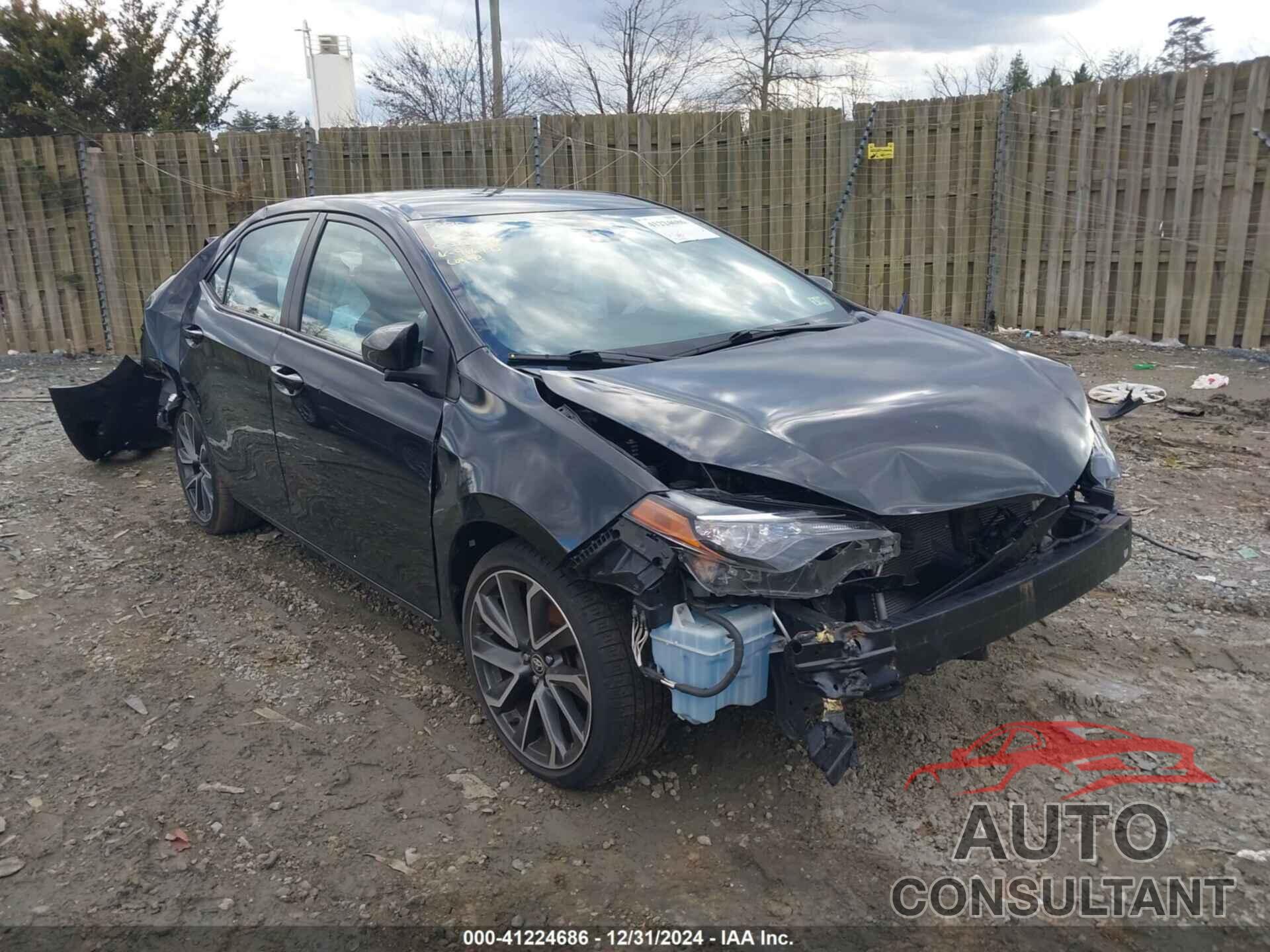 TOYOTA COROLLA 2018 - 2T1BURHE1JC966995