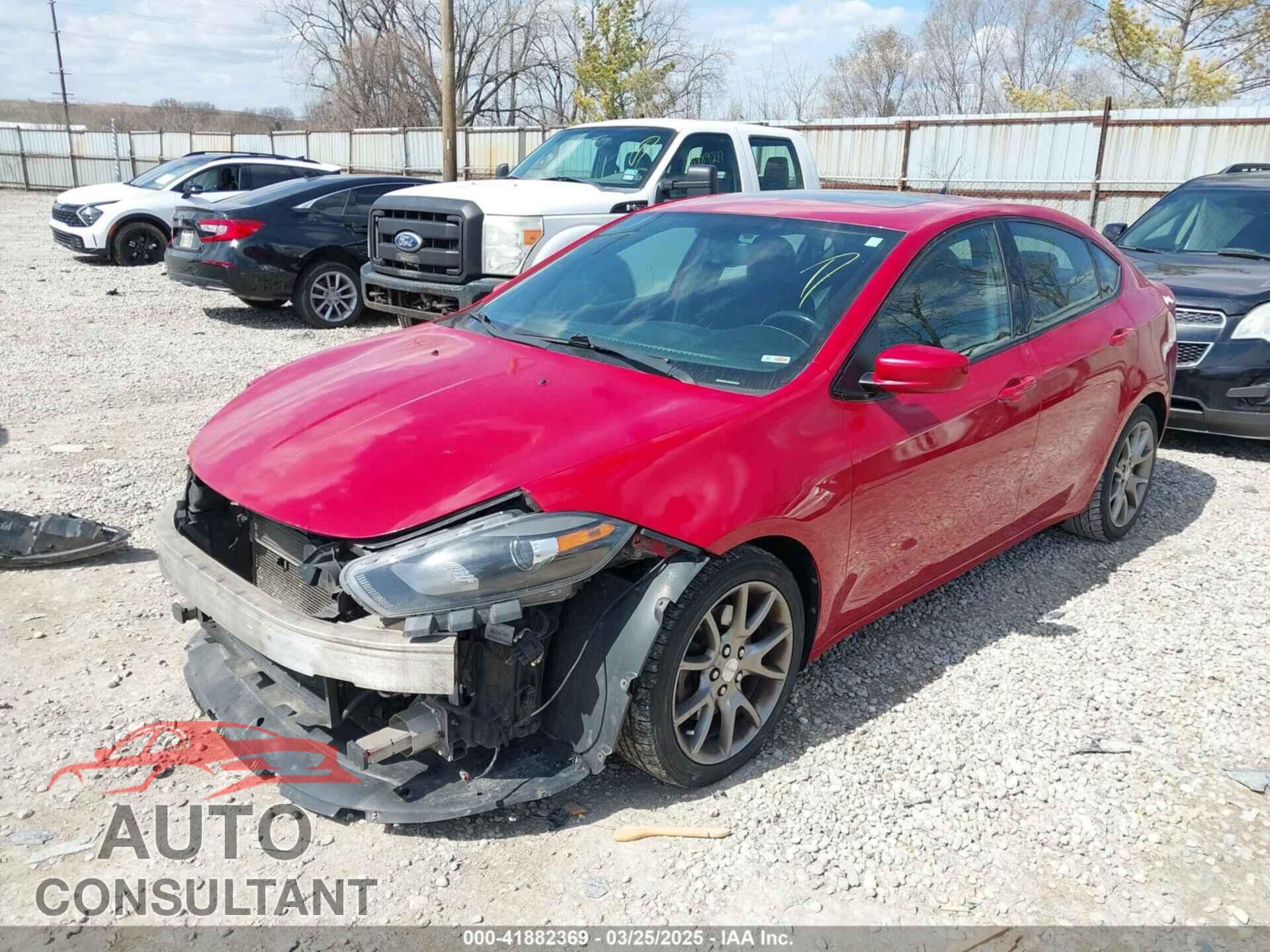DODGE DART 2014 - 1C3CDFBB2ED667871