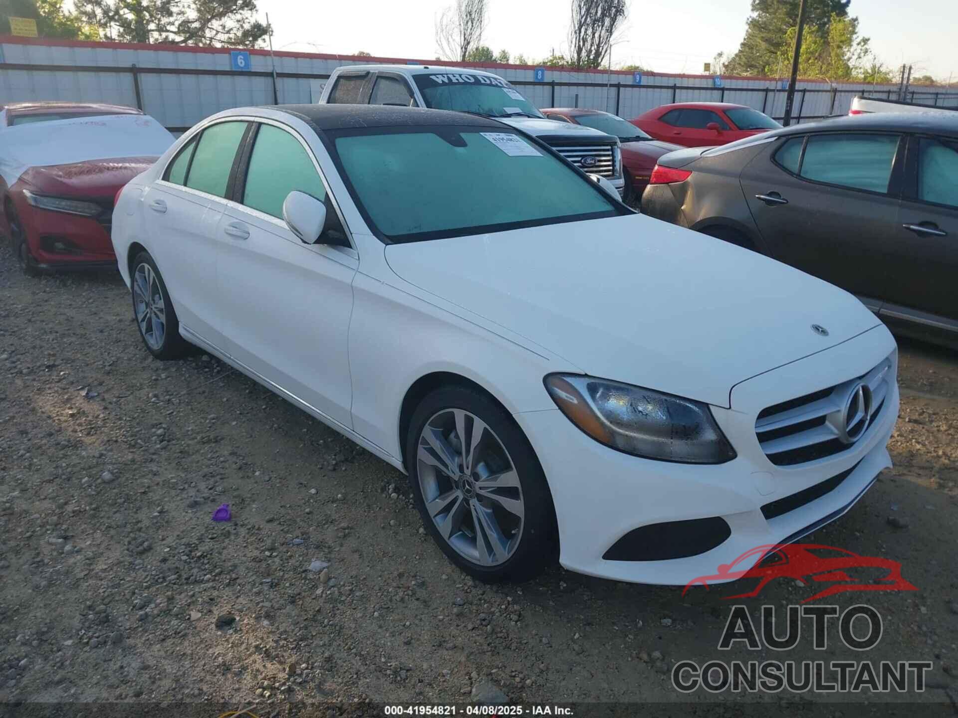 MERCEDES-BENZ C 300 2018 - WDDWF4JB3JR405370