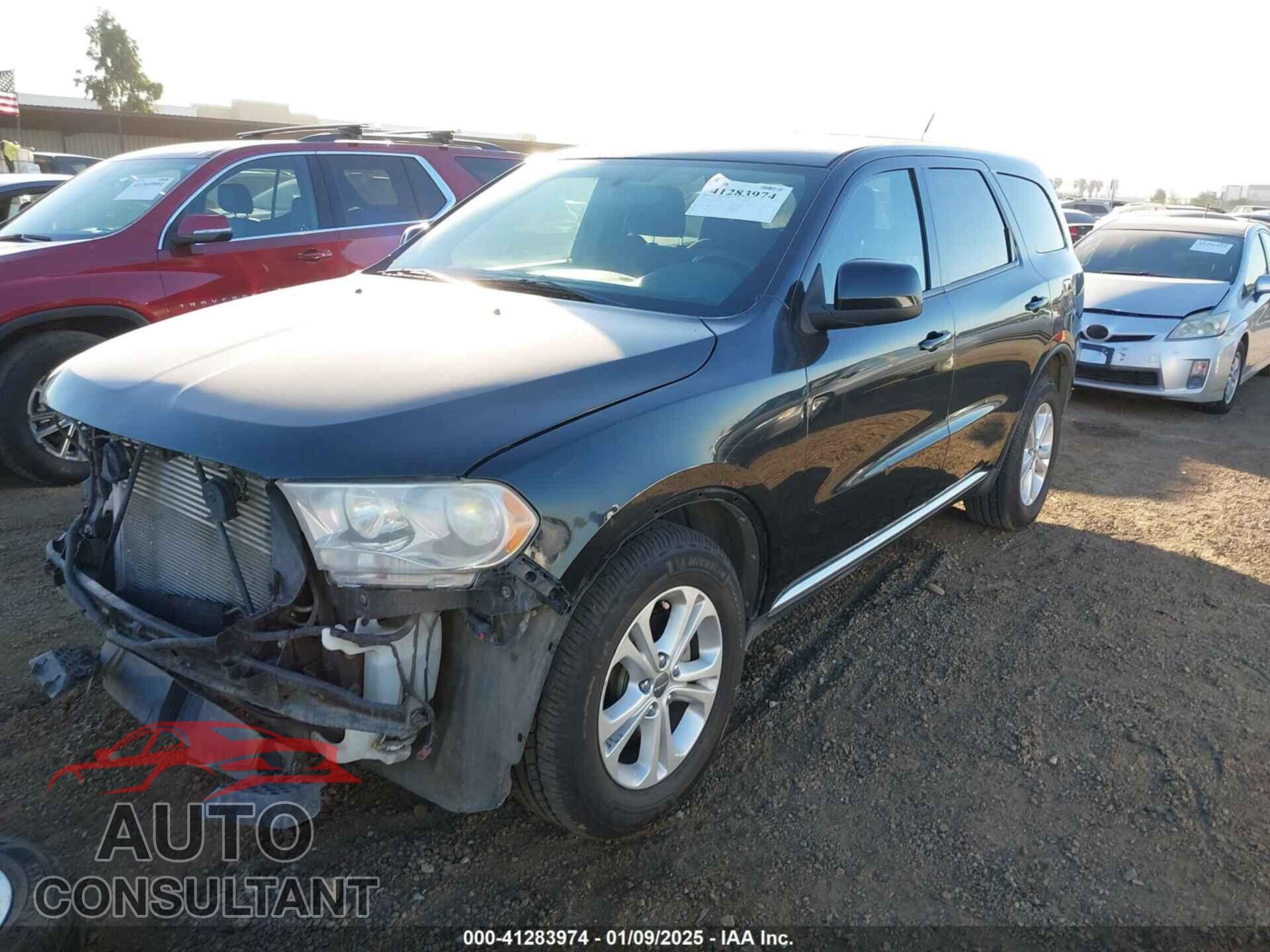 DODGE DURANGO 2013 - 1C4RDJAG7DC584916