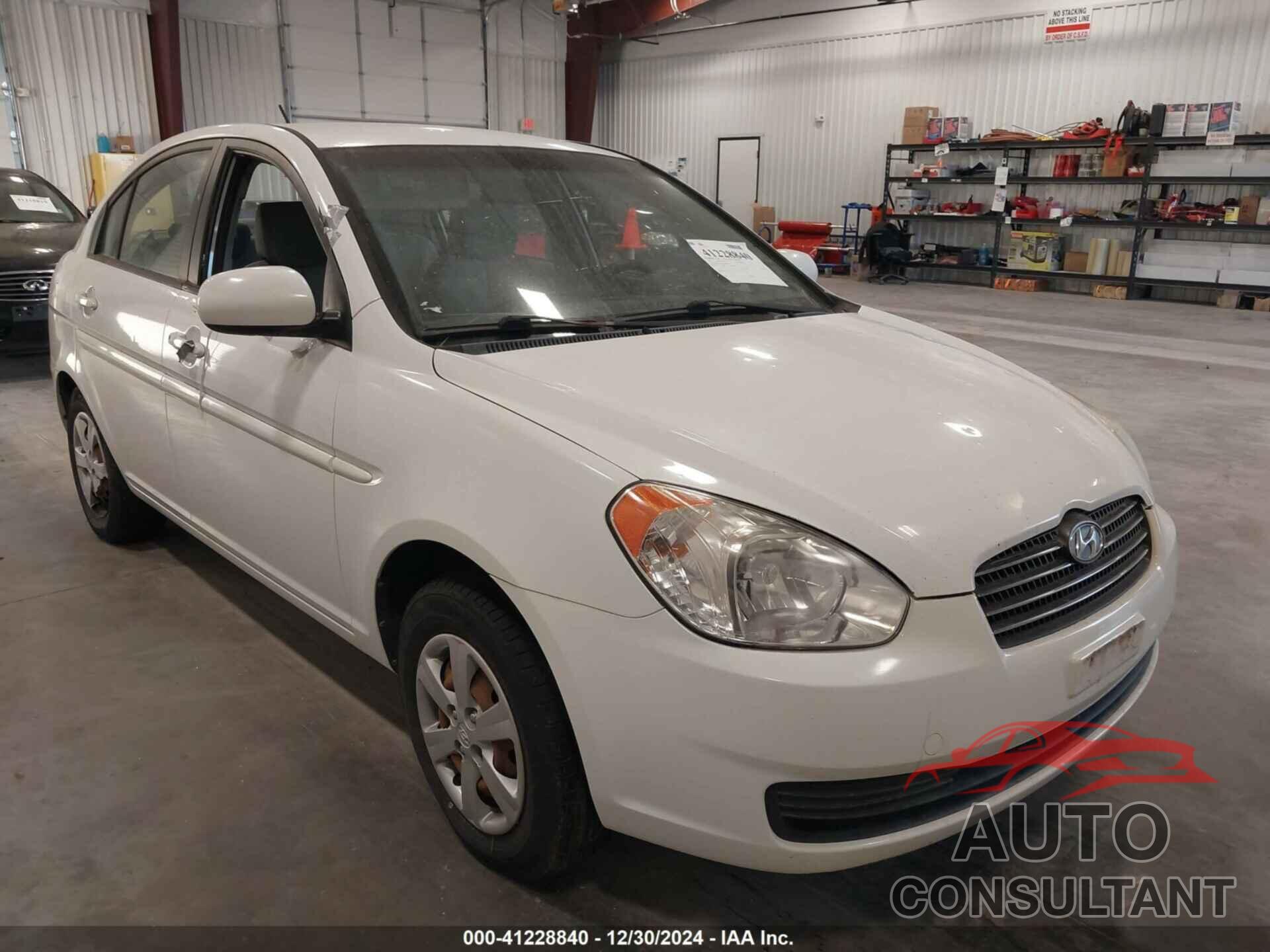 HYUNDAI ACCENT 2011 - KMHCN4AC4BU608996