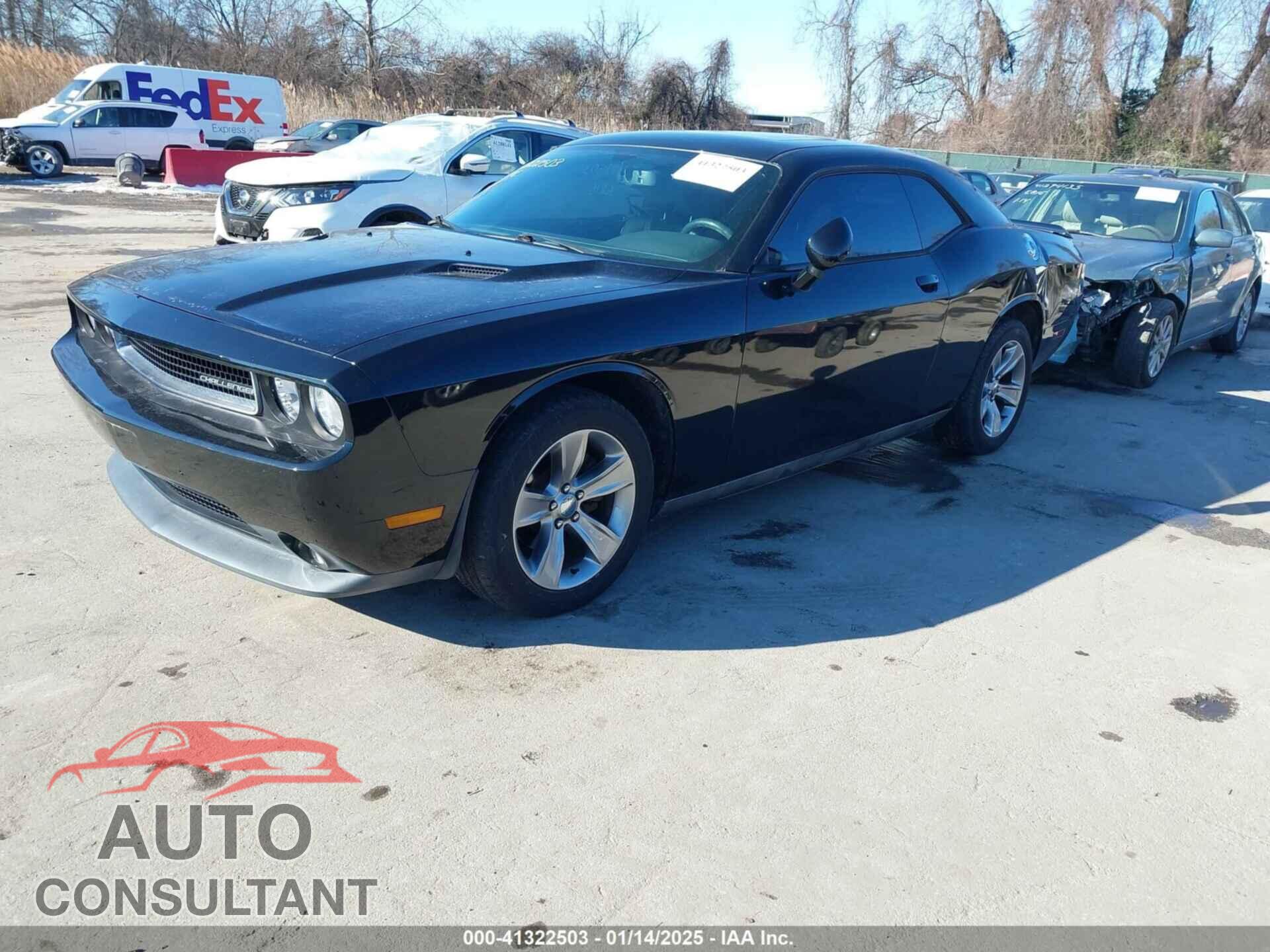 DODGE CHALLENGER 2012 - 2C3CDYAG8CH228389