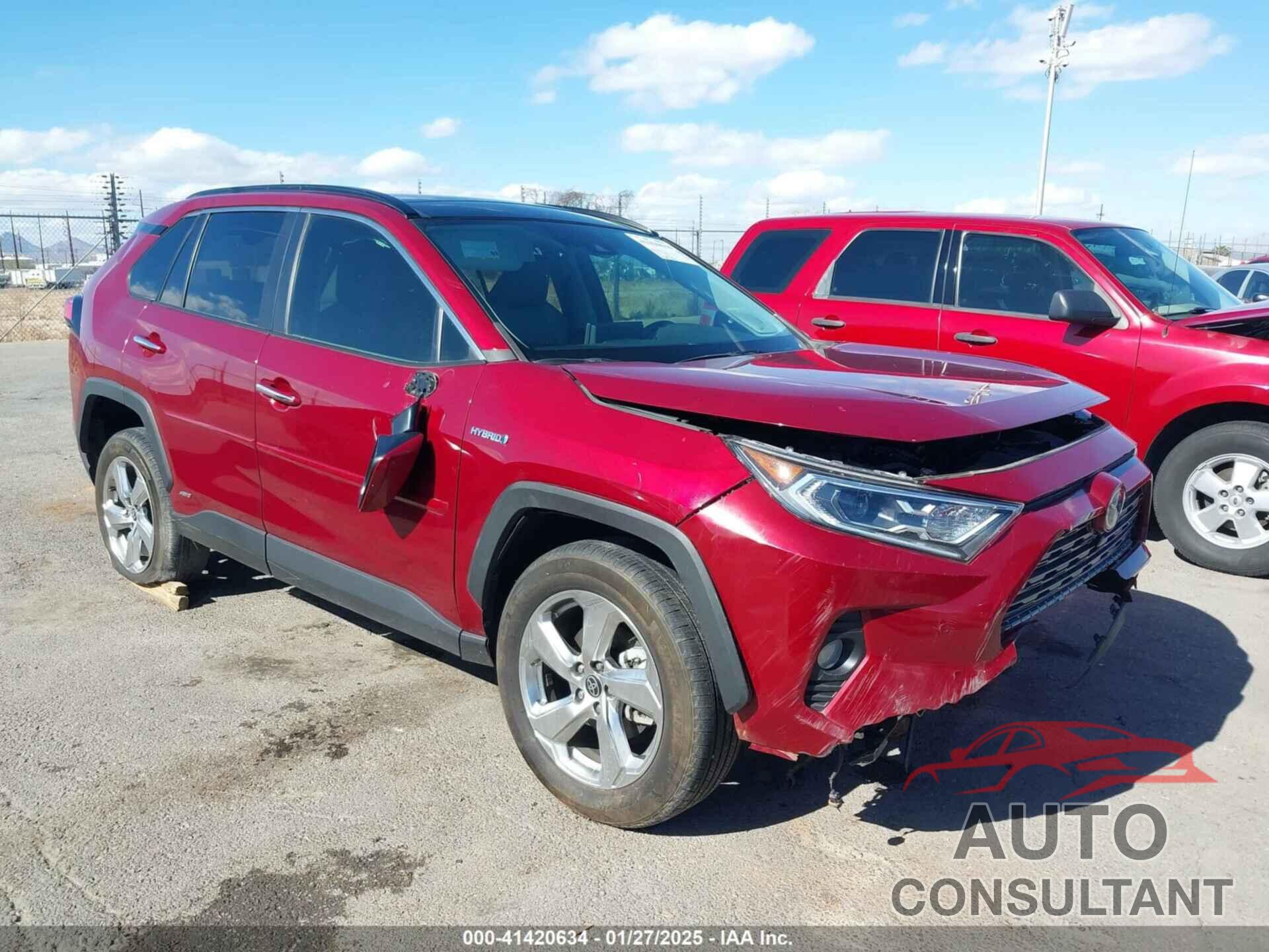 TOYOTA RAV4 HYBRID 2021 - 4T3D6RFV6MU036977