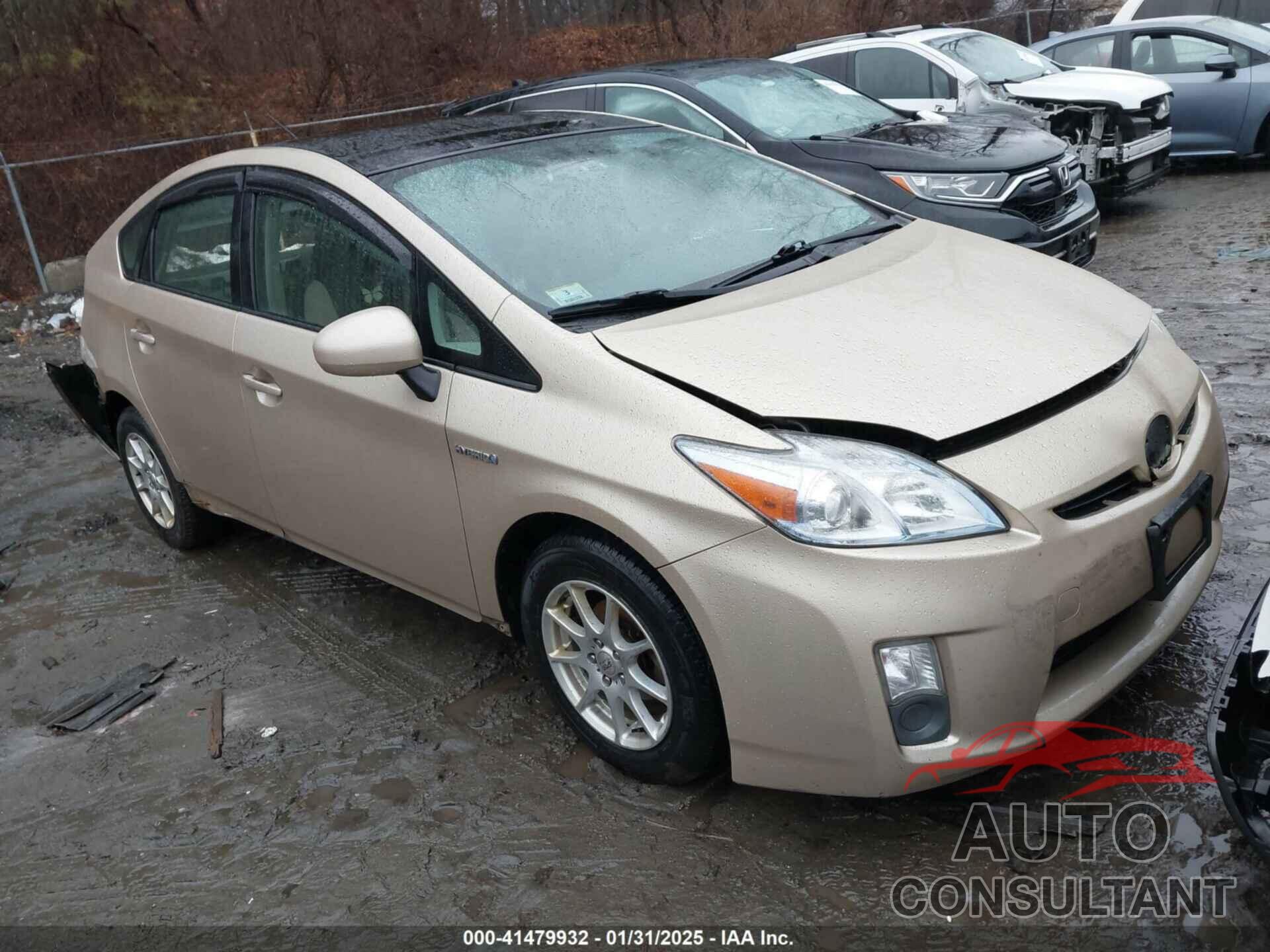 TOYOTA PRIUS 2010 - JTDKN3DU0A1126671