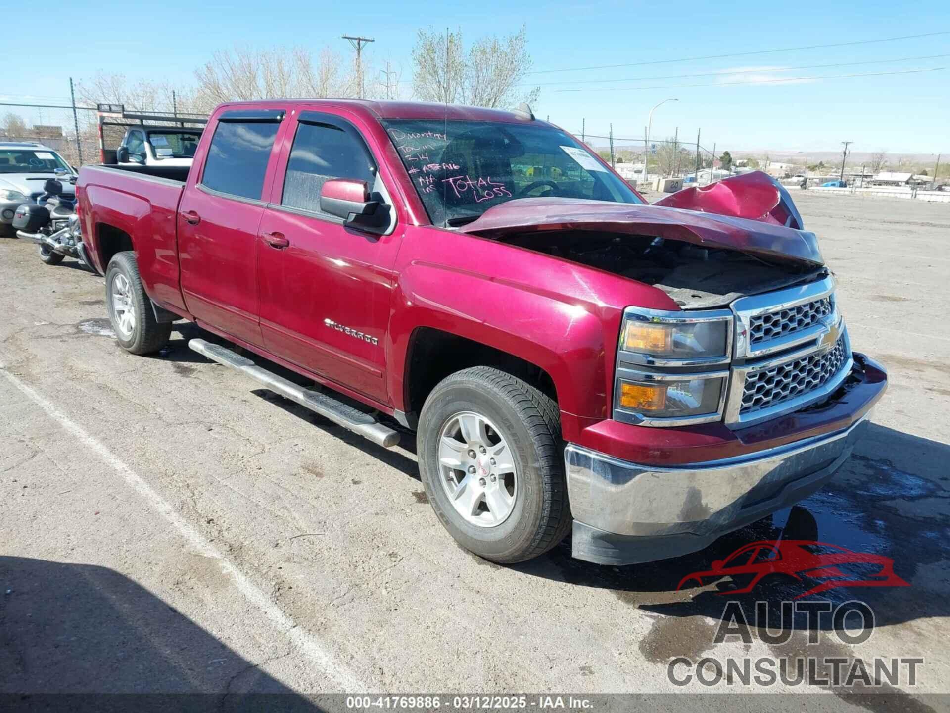 CHEVROLET SILVERADO 1500 2015 - 3GCPCREC2FG231211