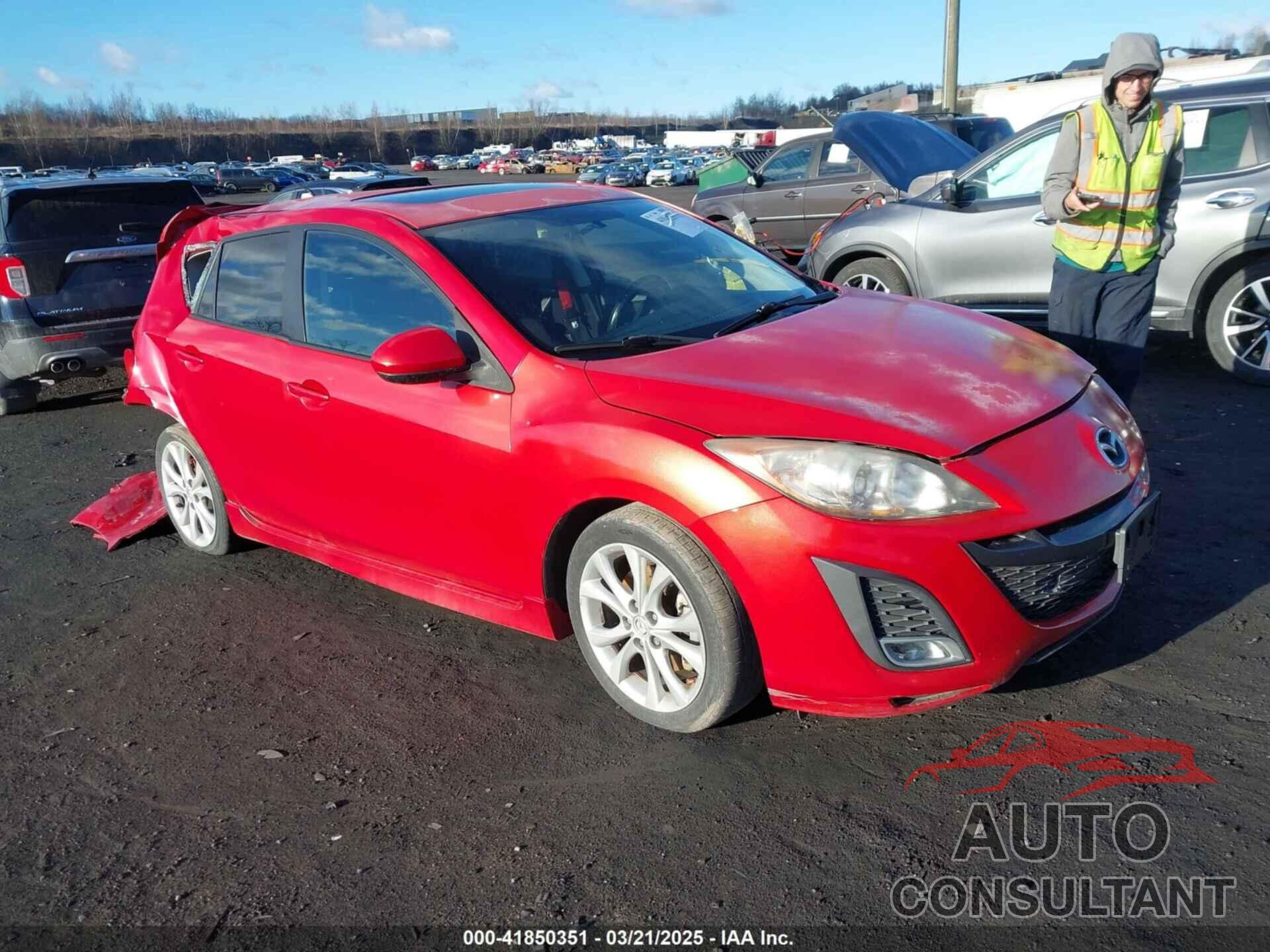 MAZDA MAZDA3 2011 - JM1BL1K62B1422162