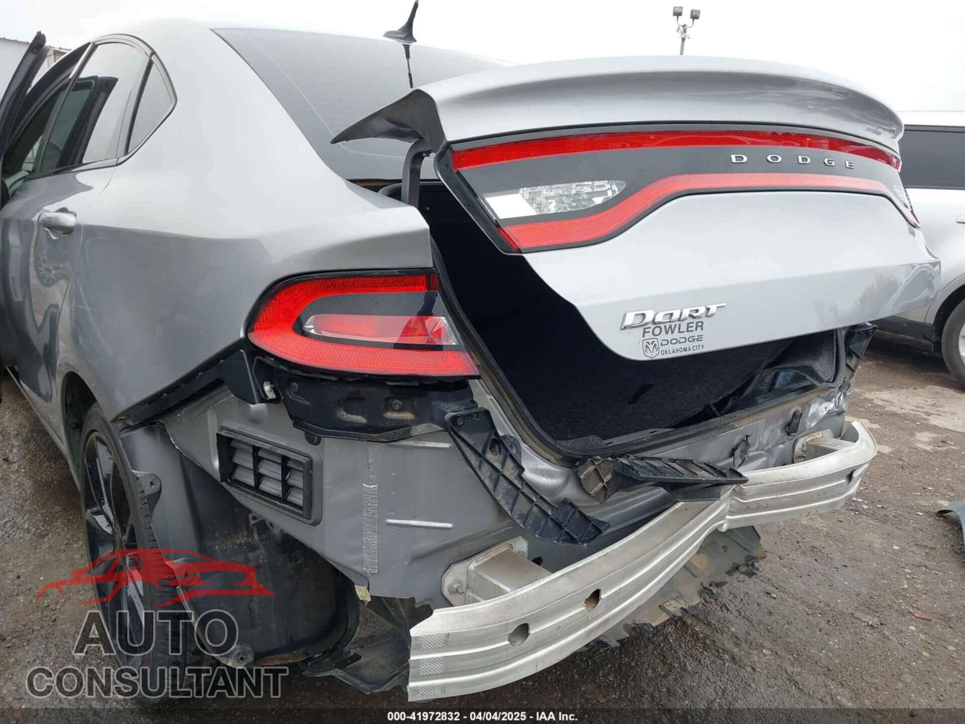 DODGE DART 2016 - 1C3CDFFA4GD802093