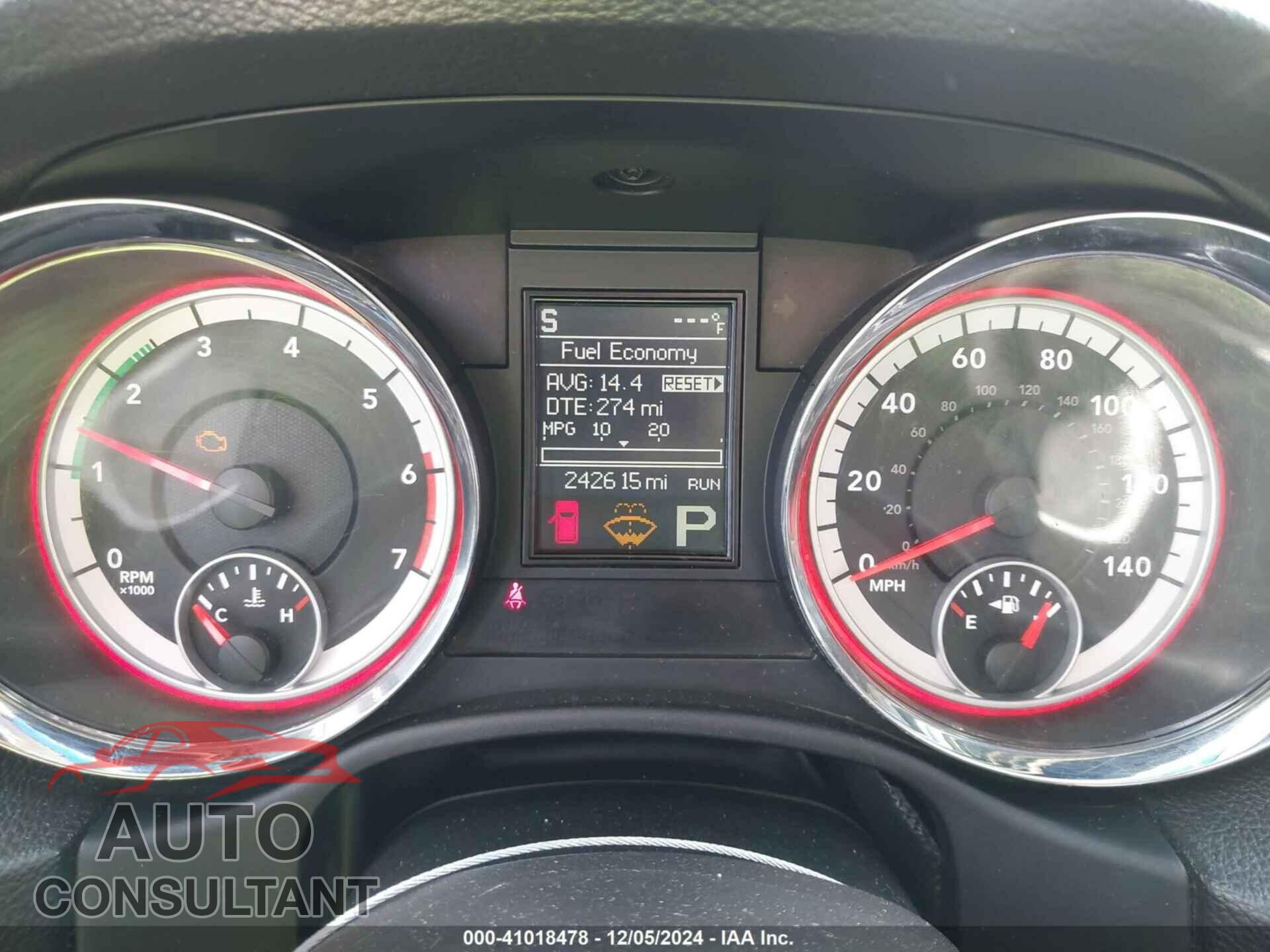 DODGE DURANGO 2013 - 1C4SDJCT2DC528006