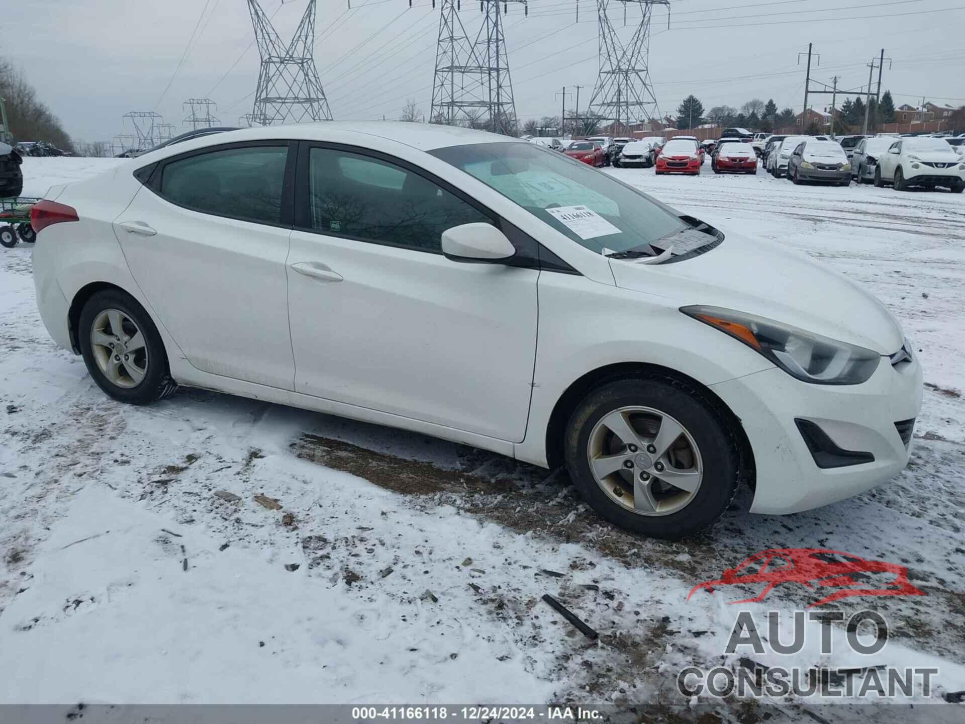 HYUNDAI ELANTRA 2014 - 5NPDH4AE3EH479746