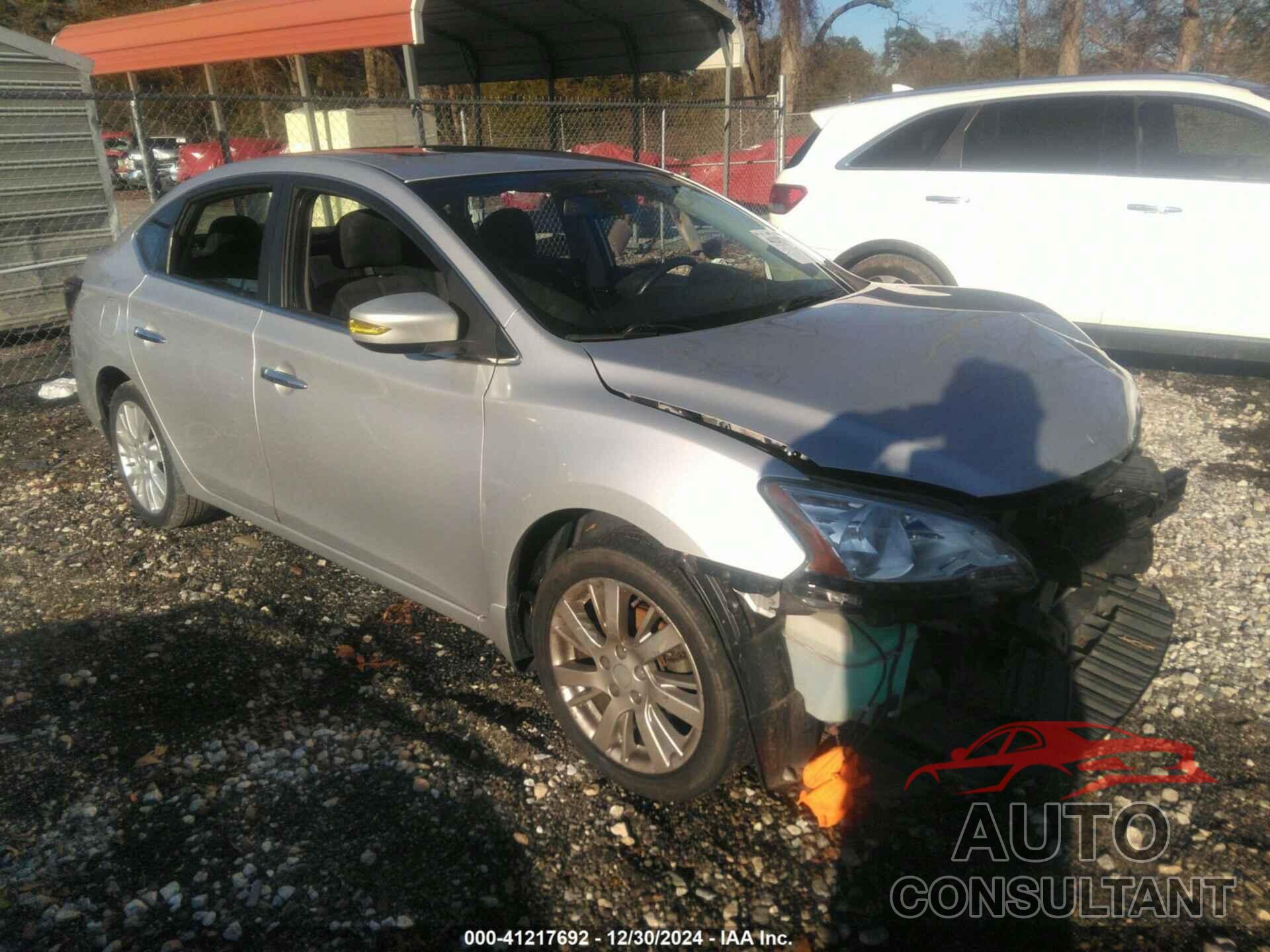 NISSAN SENTRA 2013 - 3N1AB7AP2DL794109