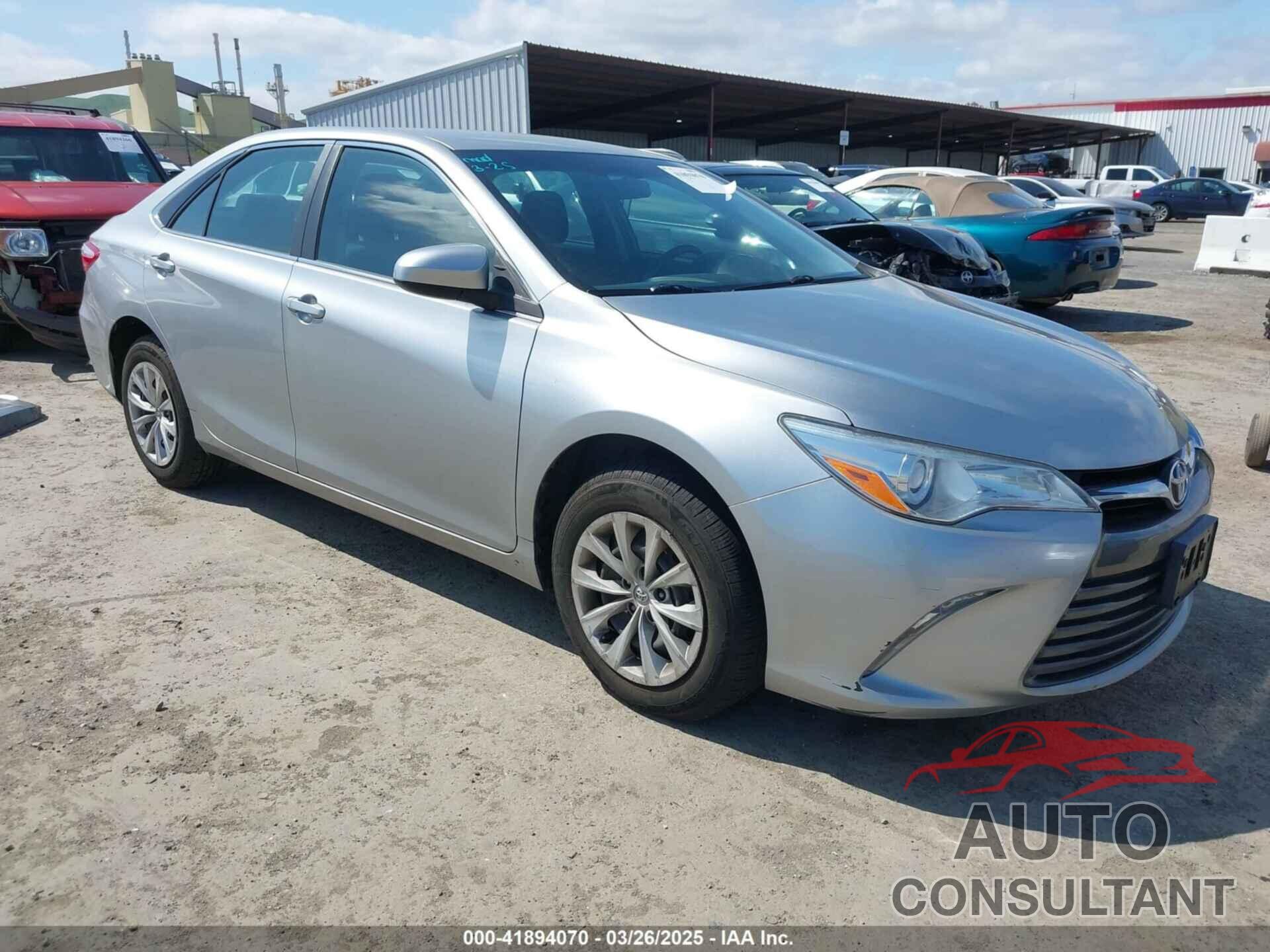 TOYOTA CAMRY 2015 - 4T4BF1FK0FR485281