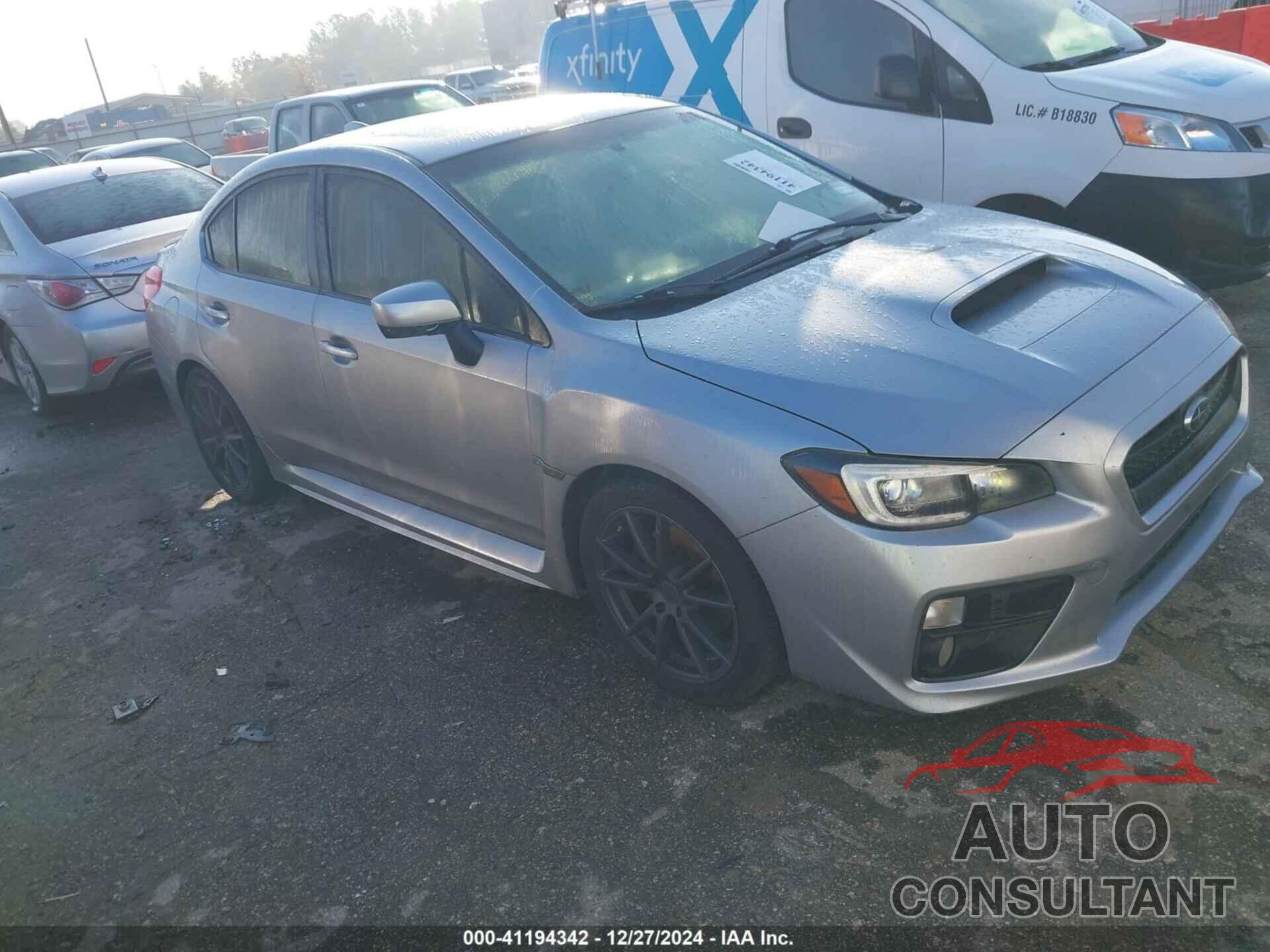 SUBARU WRX 2016 - JF1VA1J64G9810853