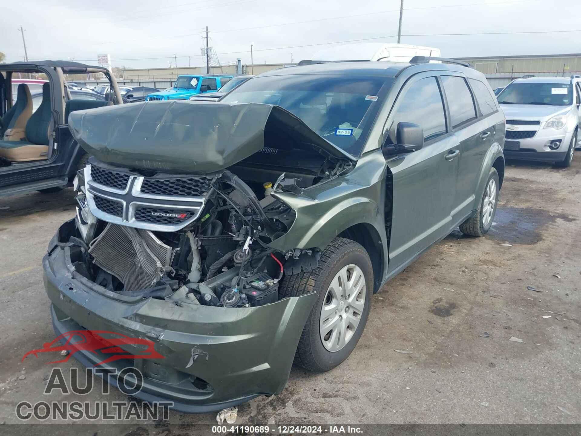 DODGE JOURNEY 2017 - 3C4PDCAB7HT558933