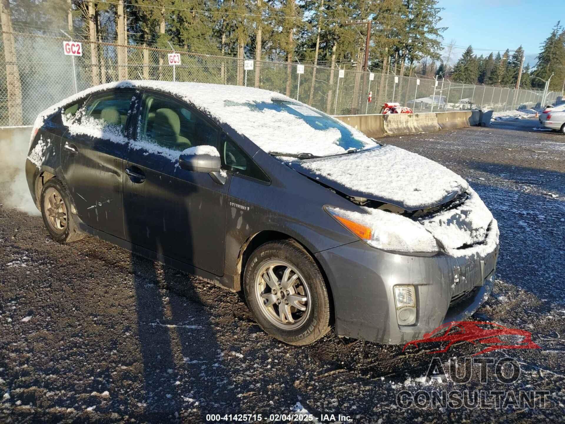 TOYOTA PRIUS 2010 - JTDKN3DU5A0005477