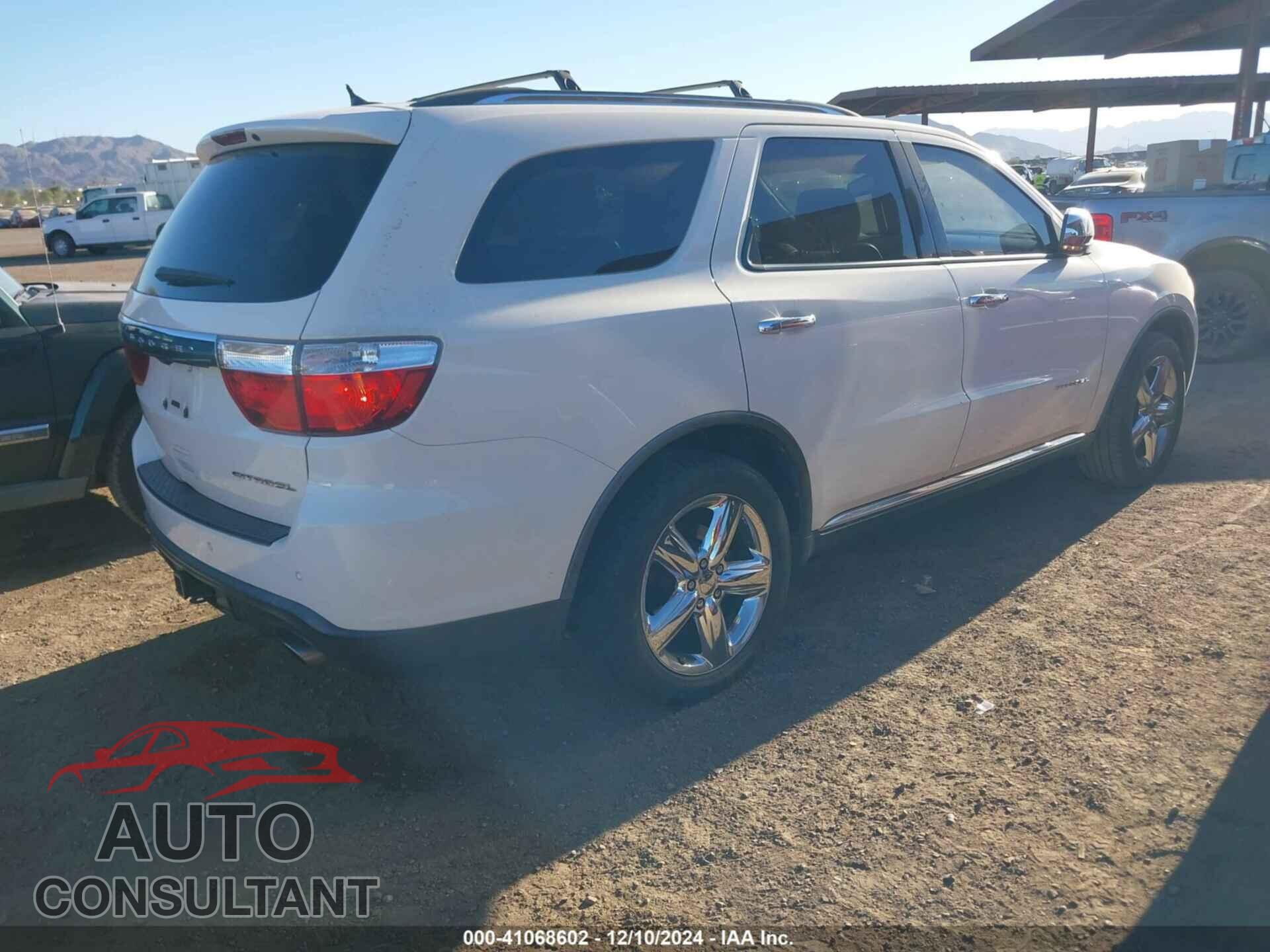 DODGE DURANGO 2012 - 1C4SDHET4CC130381