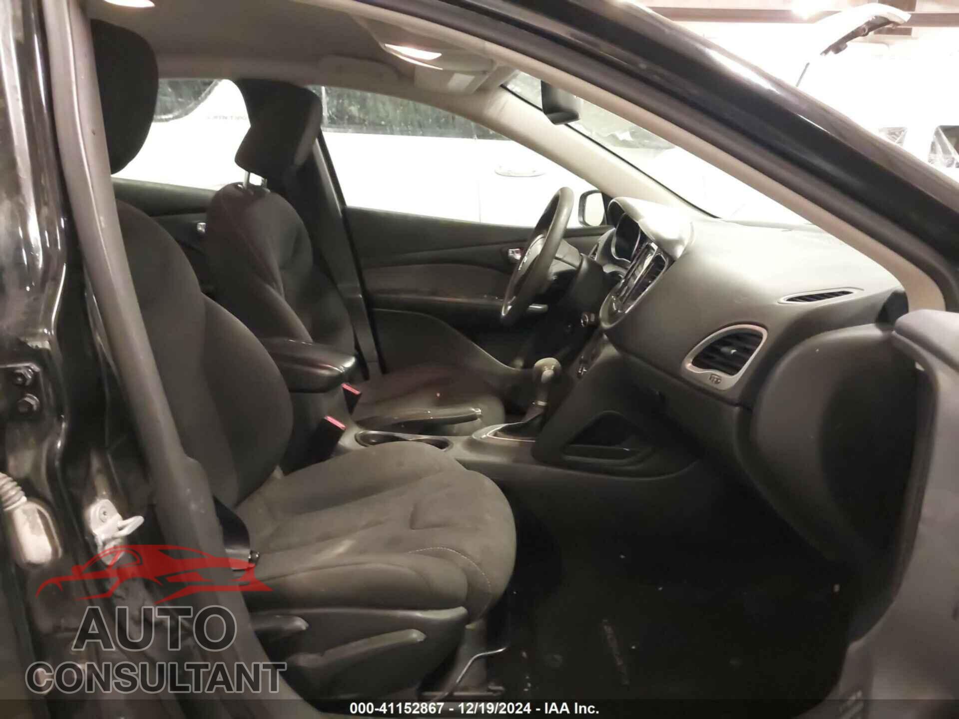 DODGE DART 2013 - 1C3CDFBA8DD194581