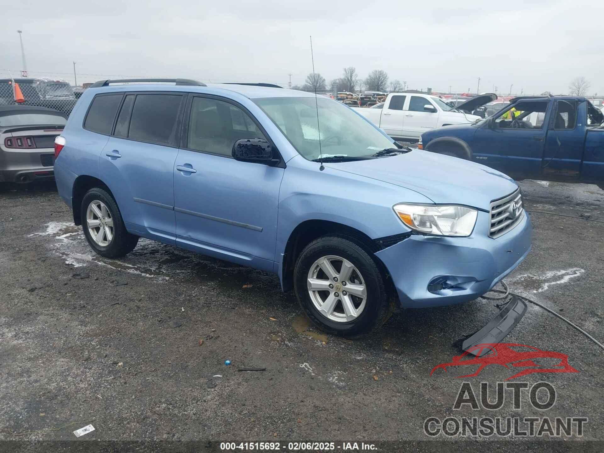 TOYOTA HIGHLANDER 2010 - 5TDZA3EH3AS004417