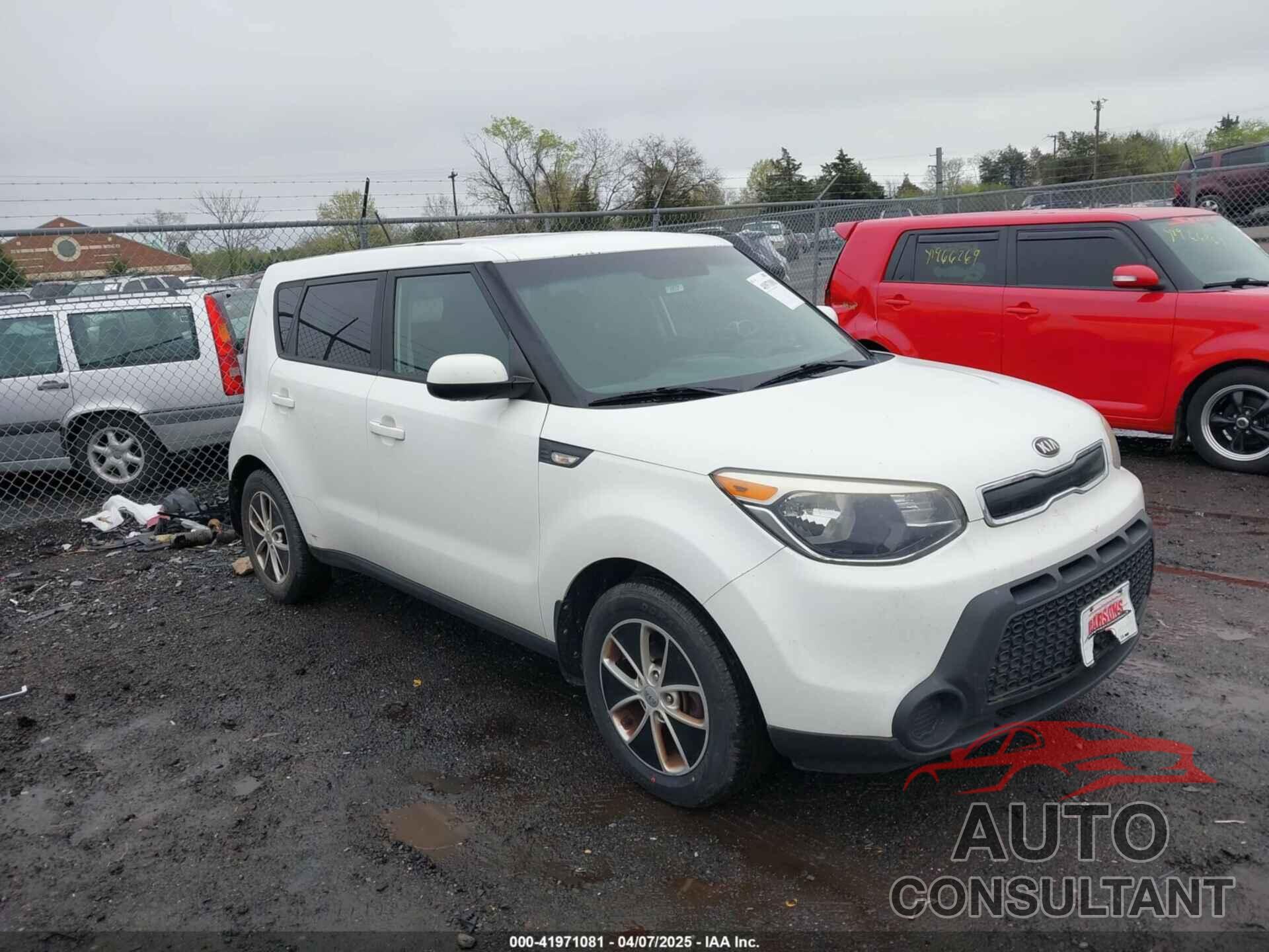 KIA SOUL 2014 - KNDJN2A2XE7106407