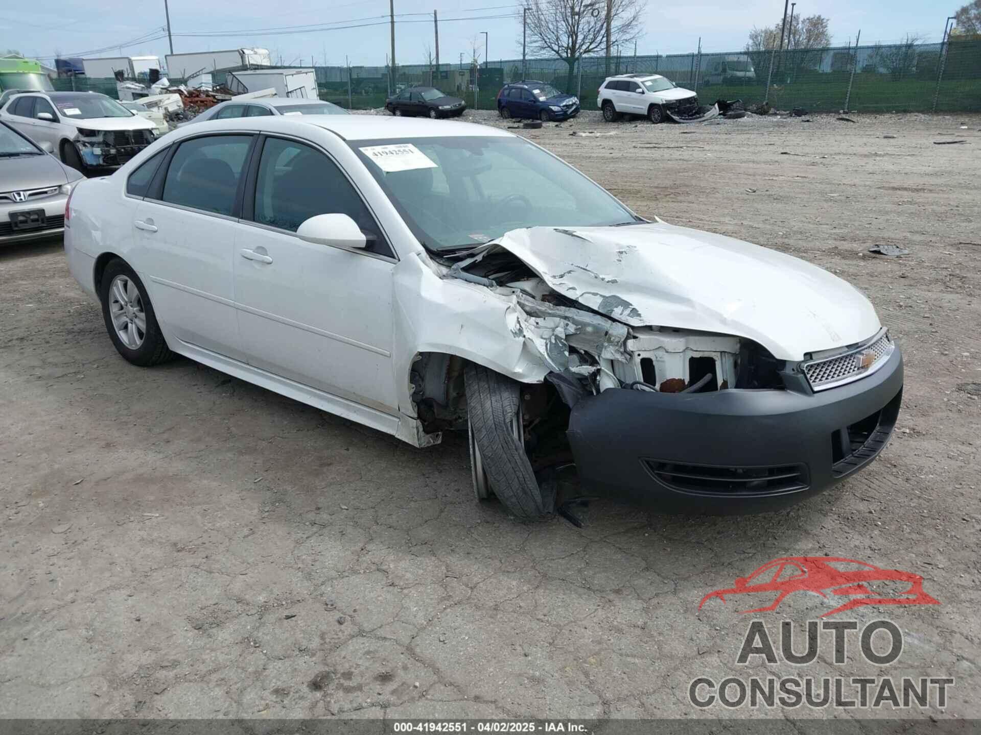 CHEVROLET IMPALA LIMITED 2014 - 2G1WA5E38E1141734
