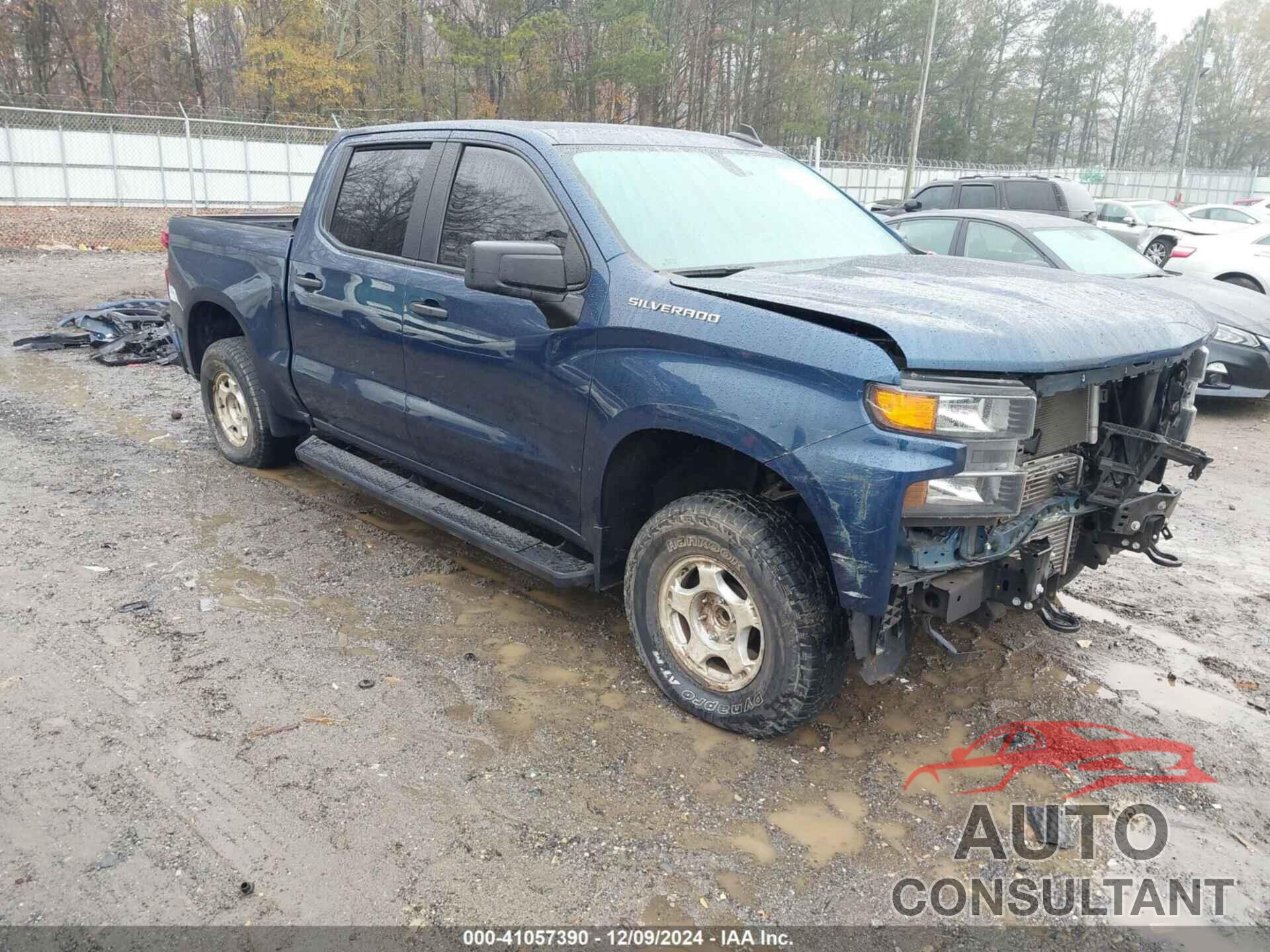 CHEVROLET SILVERADO 1500 2021 - 3GCPWBEK2MG335992
