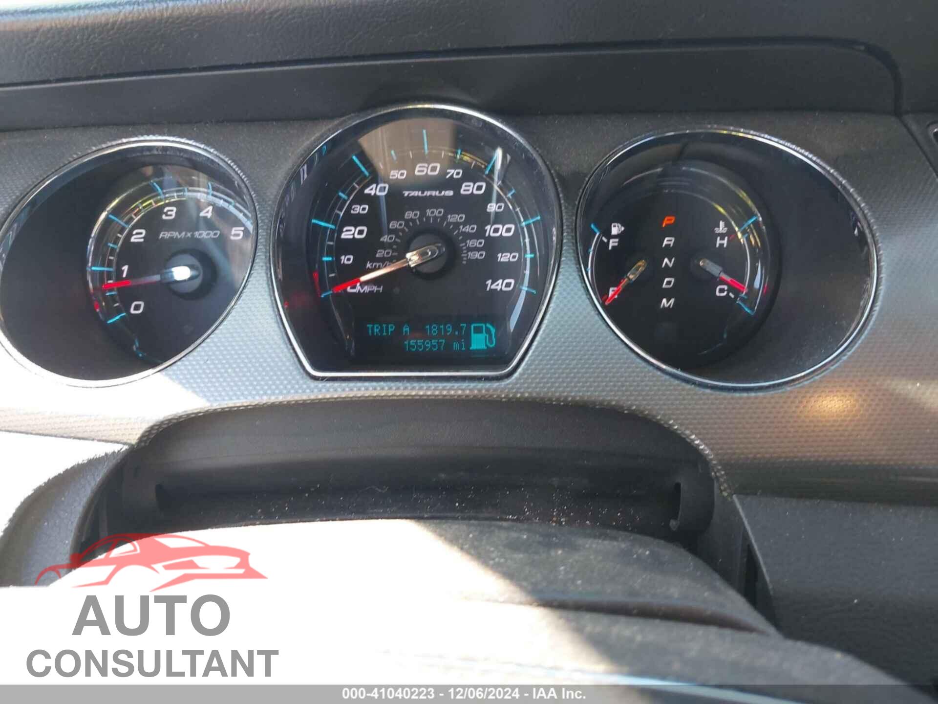 FORD TAURUS 2011 - 1FAHP2EW1BG140727