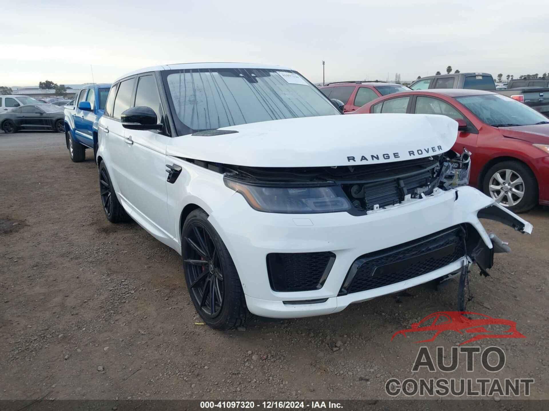 LAND ROVER RANGE ROVER SPORT 2019 - SALWV2SV8KA847788