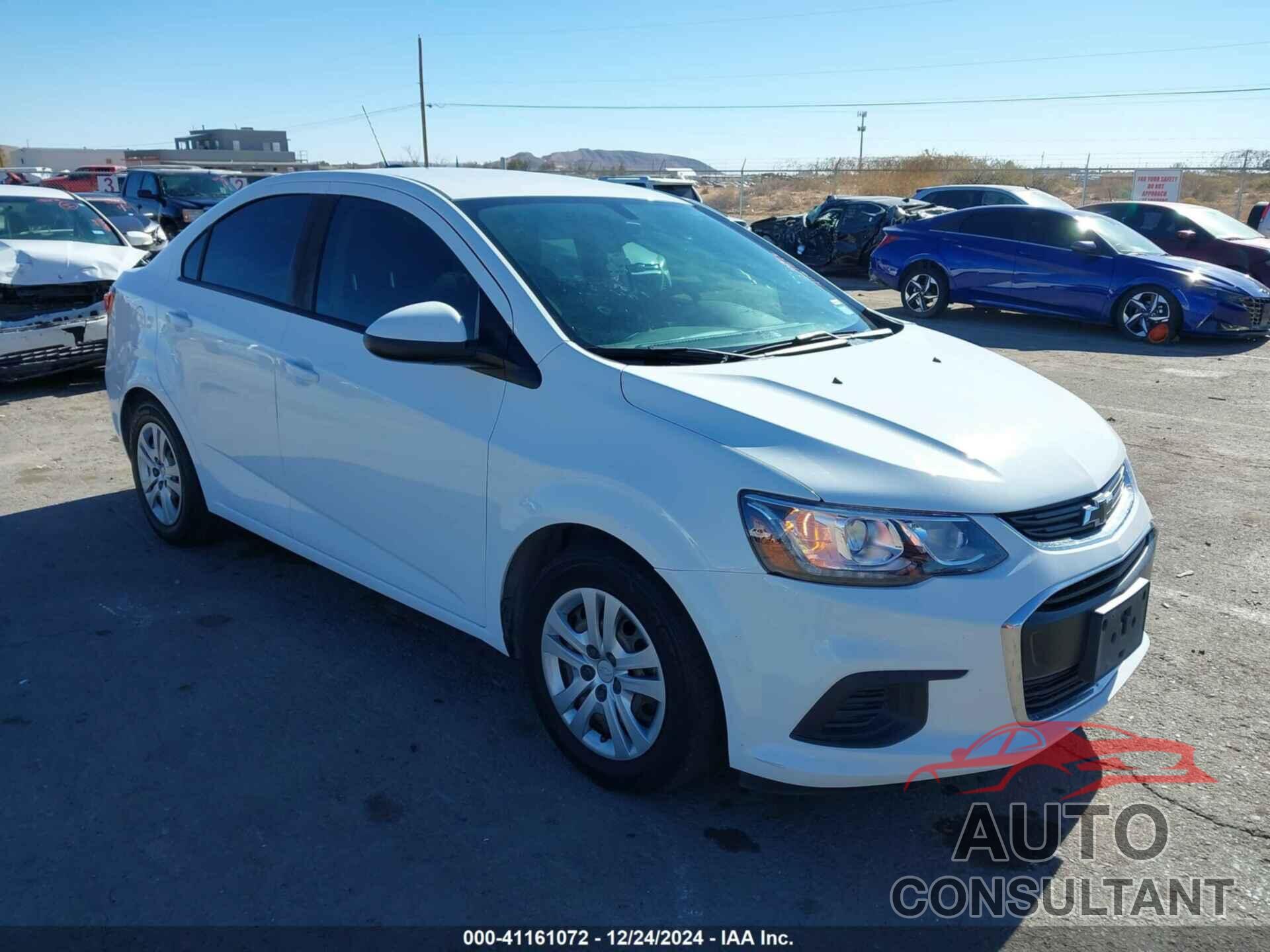 CHEVROLET SONIC 2020 - 1G1JB5SB7L4106672