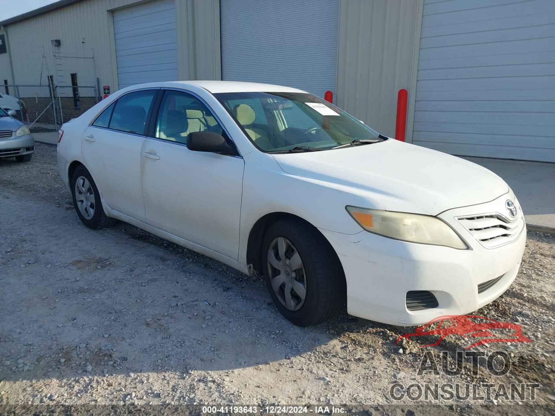 TOYOTA CAMRY 2011 - 4T4BF3EK3BR091247