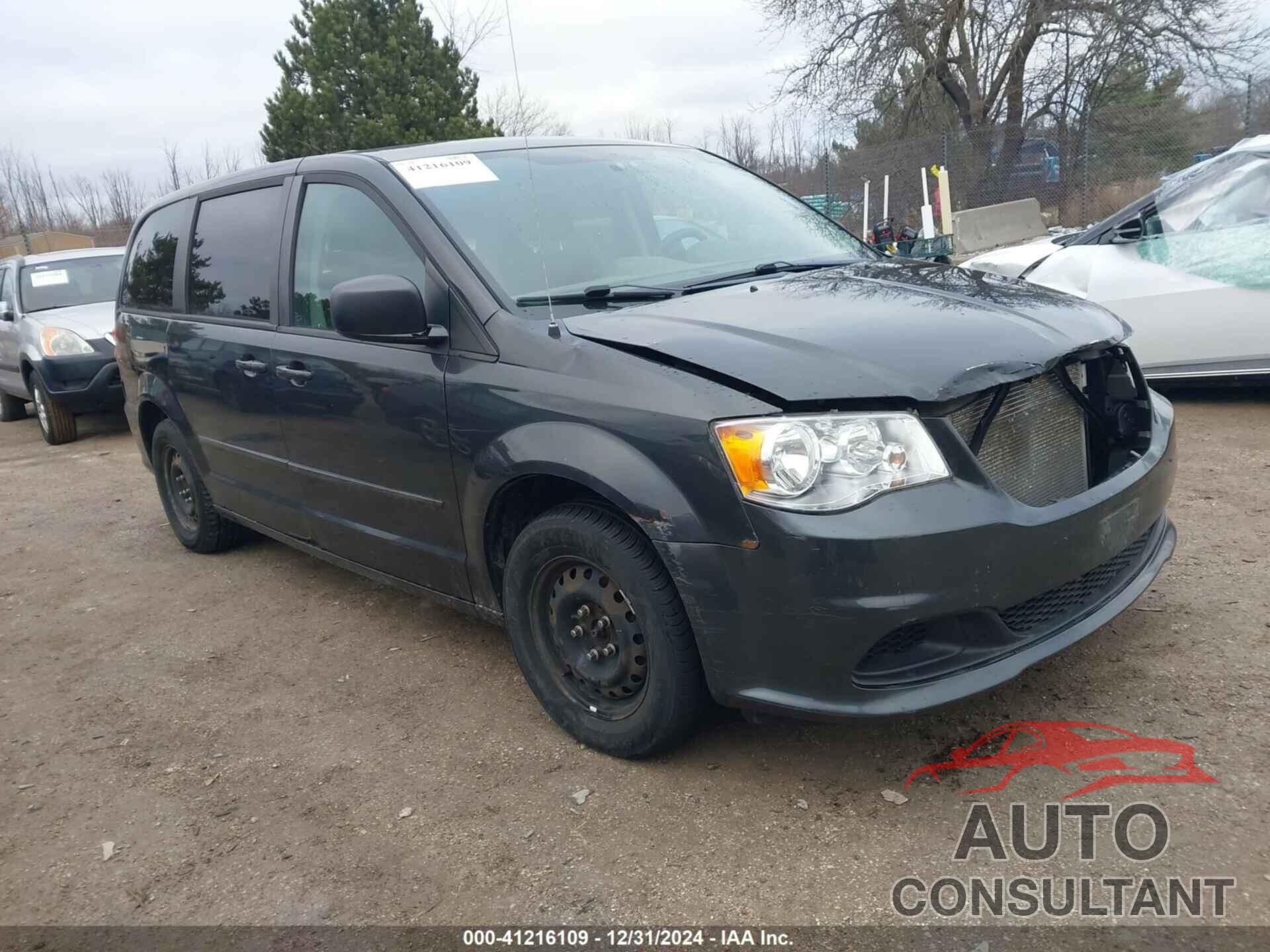 DODGE GRAND CARAVAN 2012 - 2C4RDGBG1CR299099