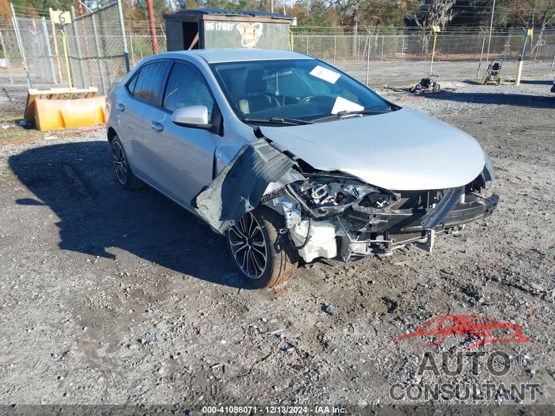 TOYOTA COROLLA 2015 - 2T1BURHE6FC366335