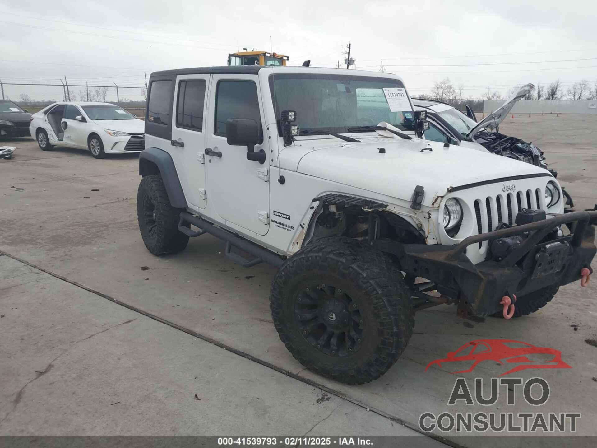 JEEP WRANGLER UNLIMITED 2016 - 1C4BJWDG8GL243371