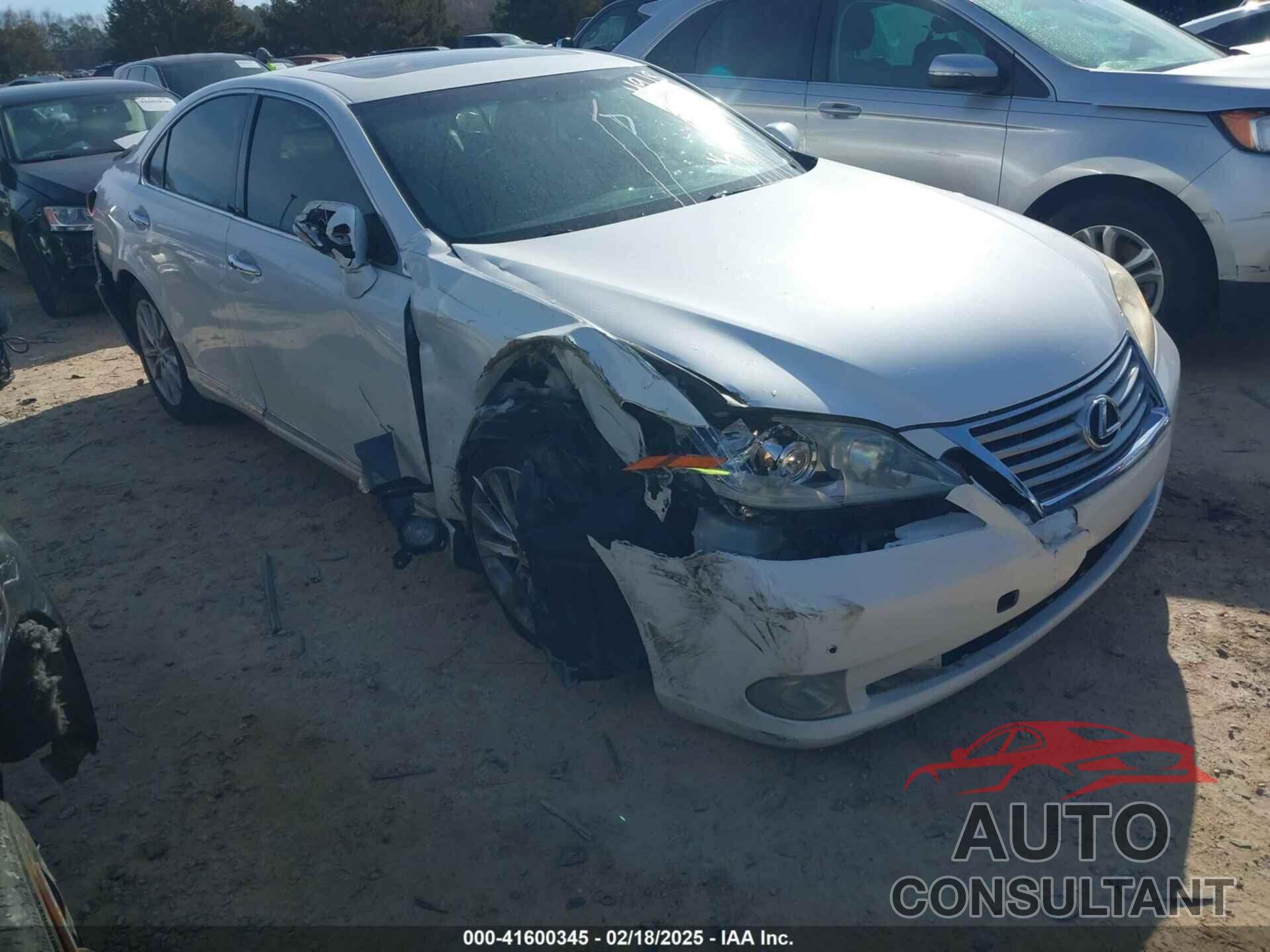 LEXUS ES 350 2012 - JTHBK1EG9C2484918
