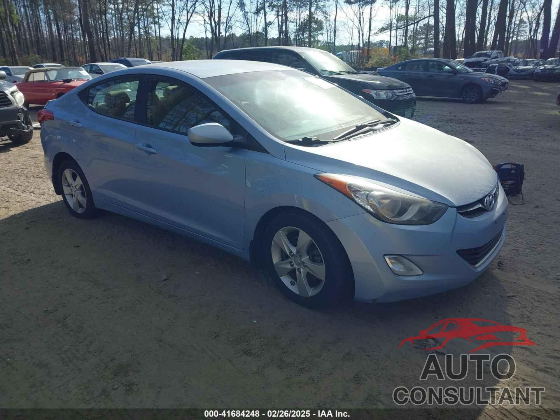 HYUNDAI ELANTRA 2013 - KMHDH4AE0DU495418