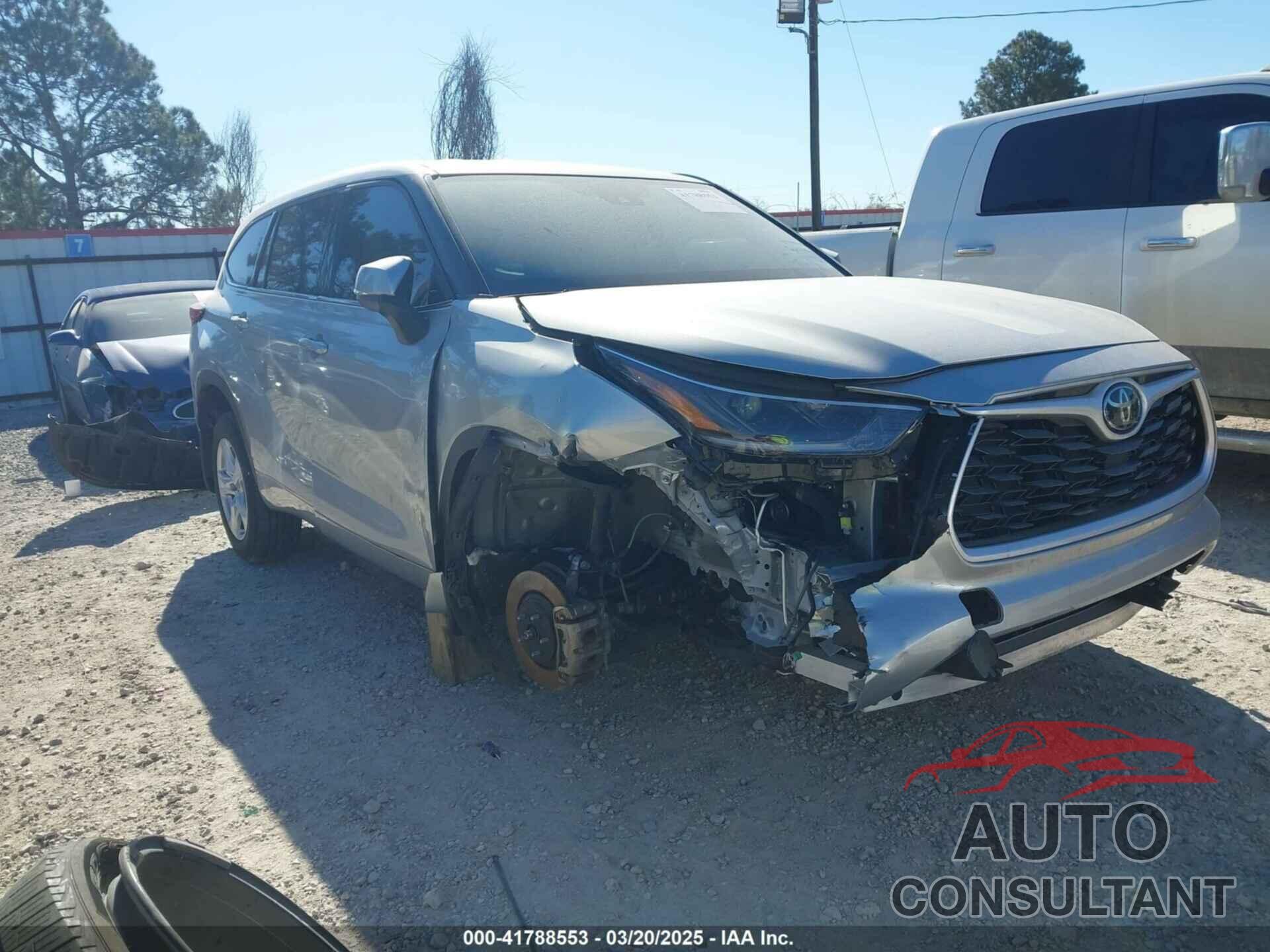 TOYOTA HIGHLANDER 2021 - 5TDZZRAH9MS533683