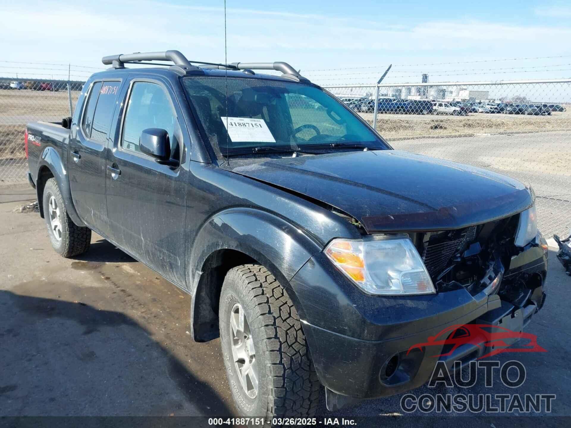 NISSAN FRONTIER 2012 - 1N6AD0EV4CC481254