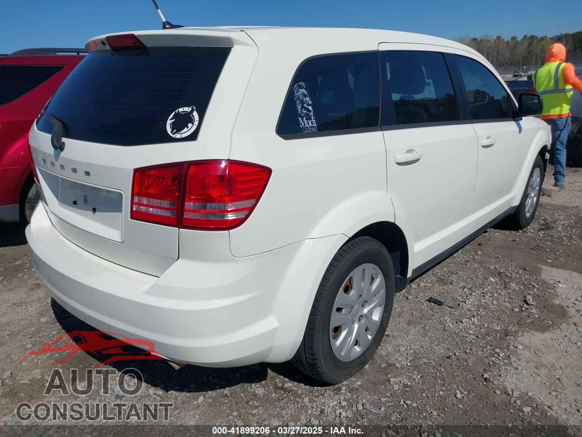 DODGE JOURNEY 2013 - 3C4PDCAB0DT695464