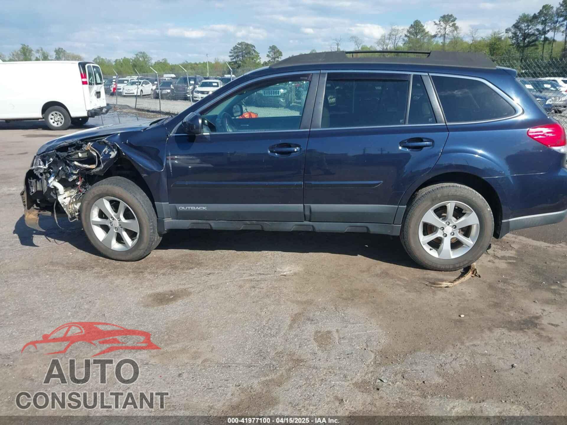 SUBARU OUTBACK 2013 - 4S4BRBGC8D3291096