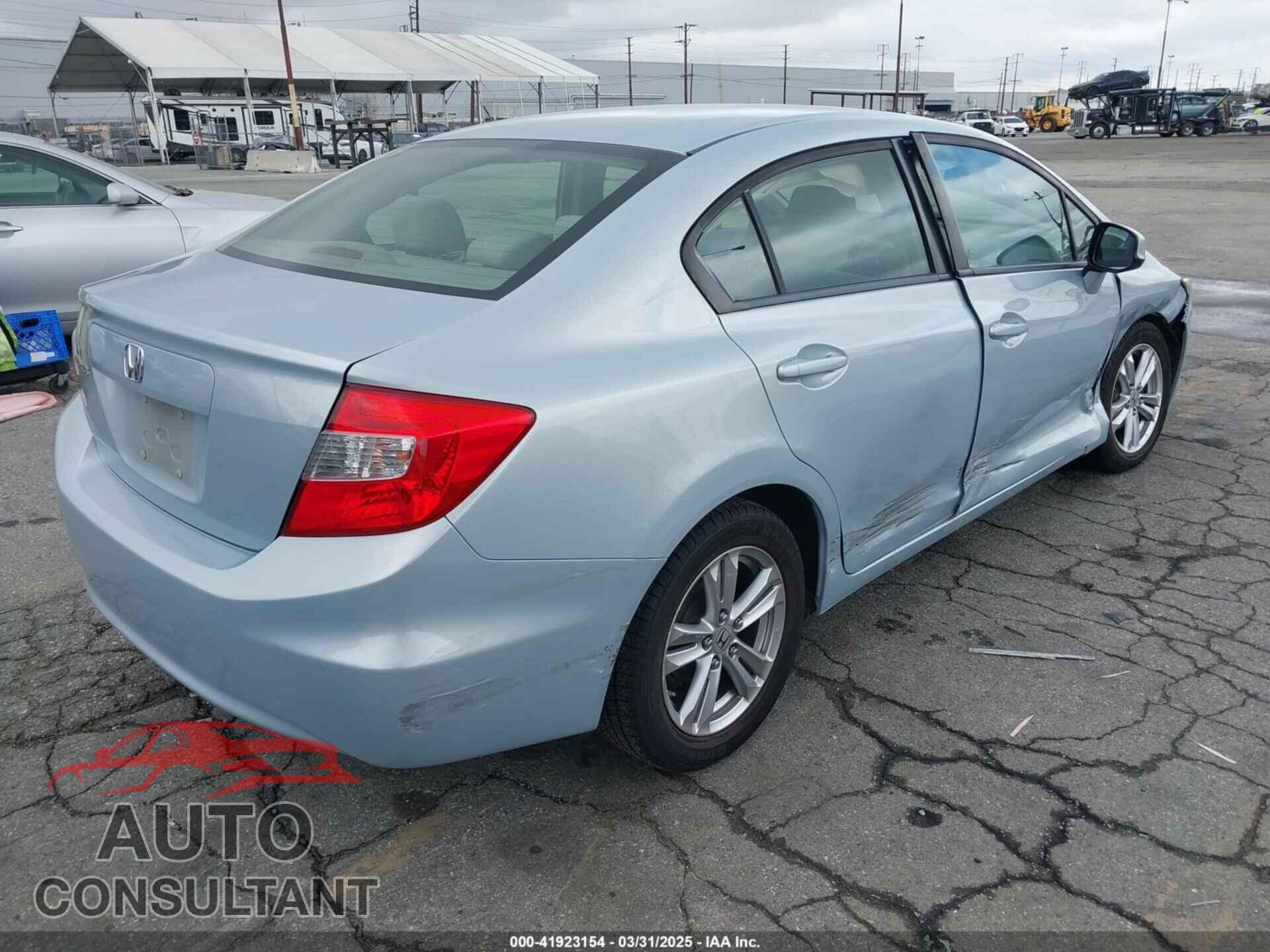 HONDA CIVIC 2012 - JHMFB2F55CS002806