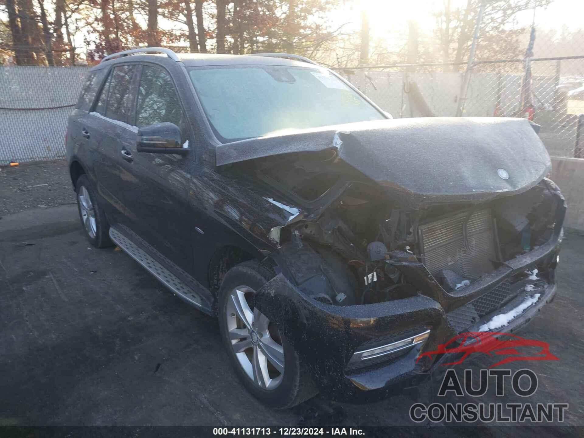 MERCEDES-BENZ ML 350 2012 - 4JGDA5HB3CA081975