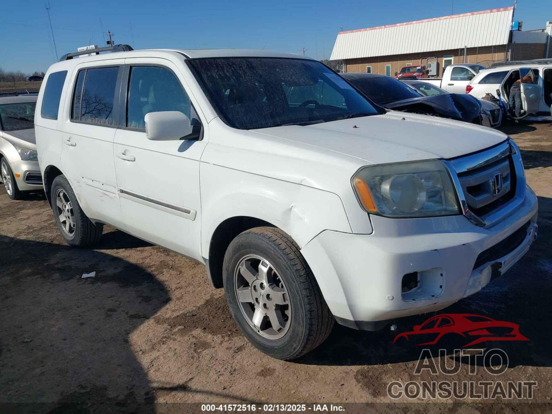 HONDA PILOT 2010 - 5FNYF3H96AB005809
