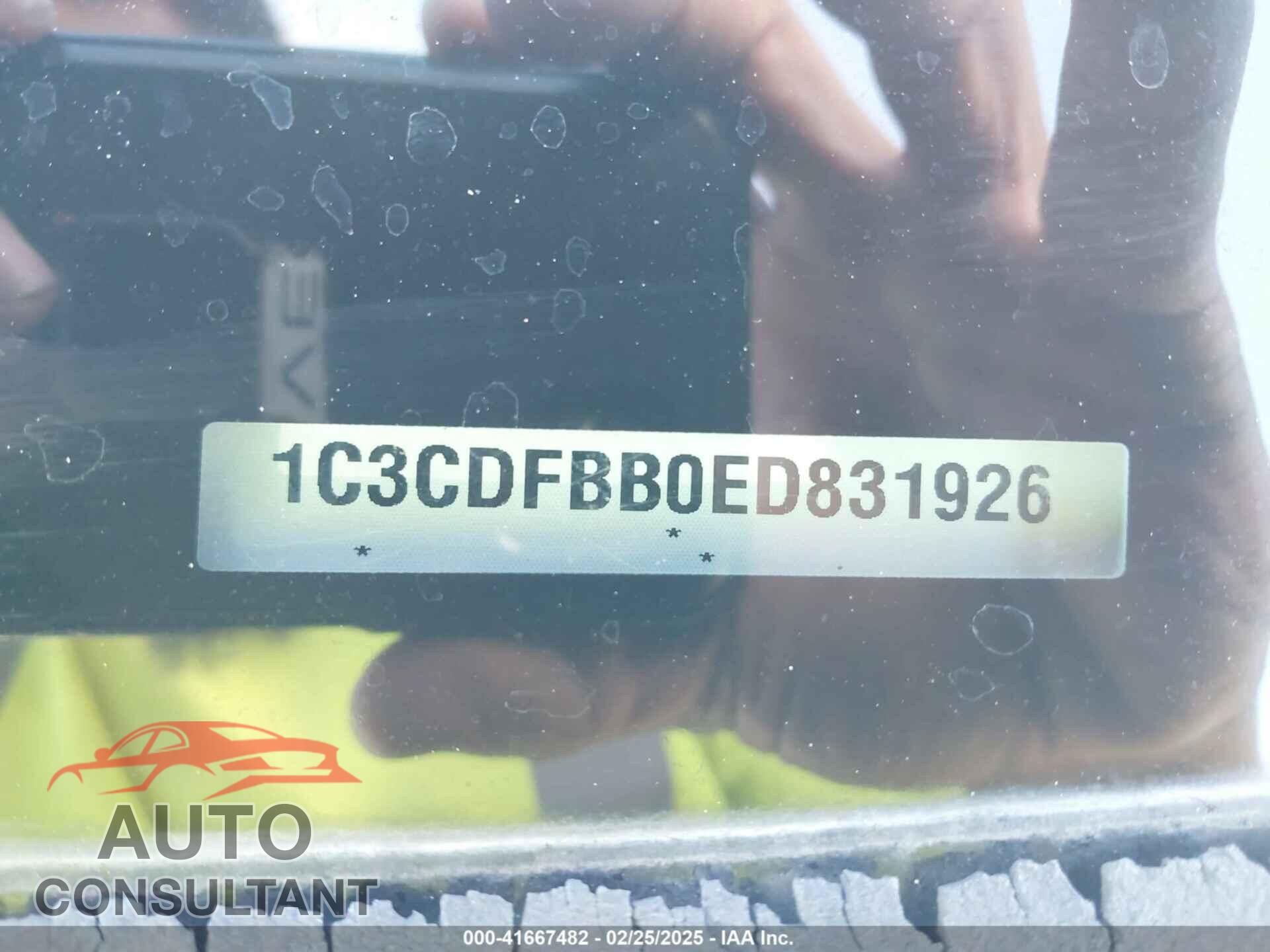 DODGE DART 2014 - 1C3CDFBB0ED831926