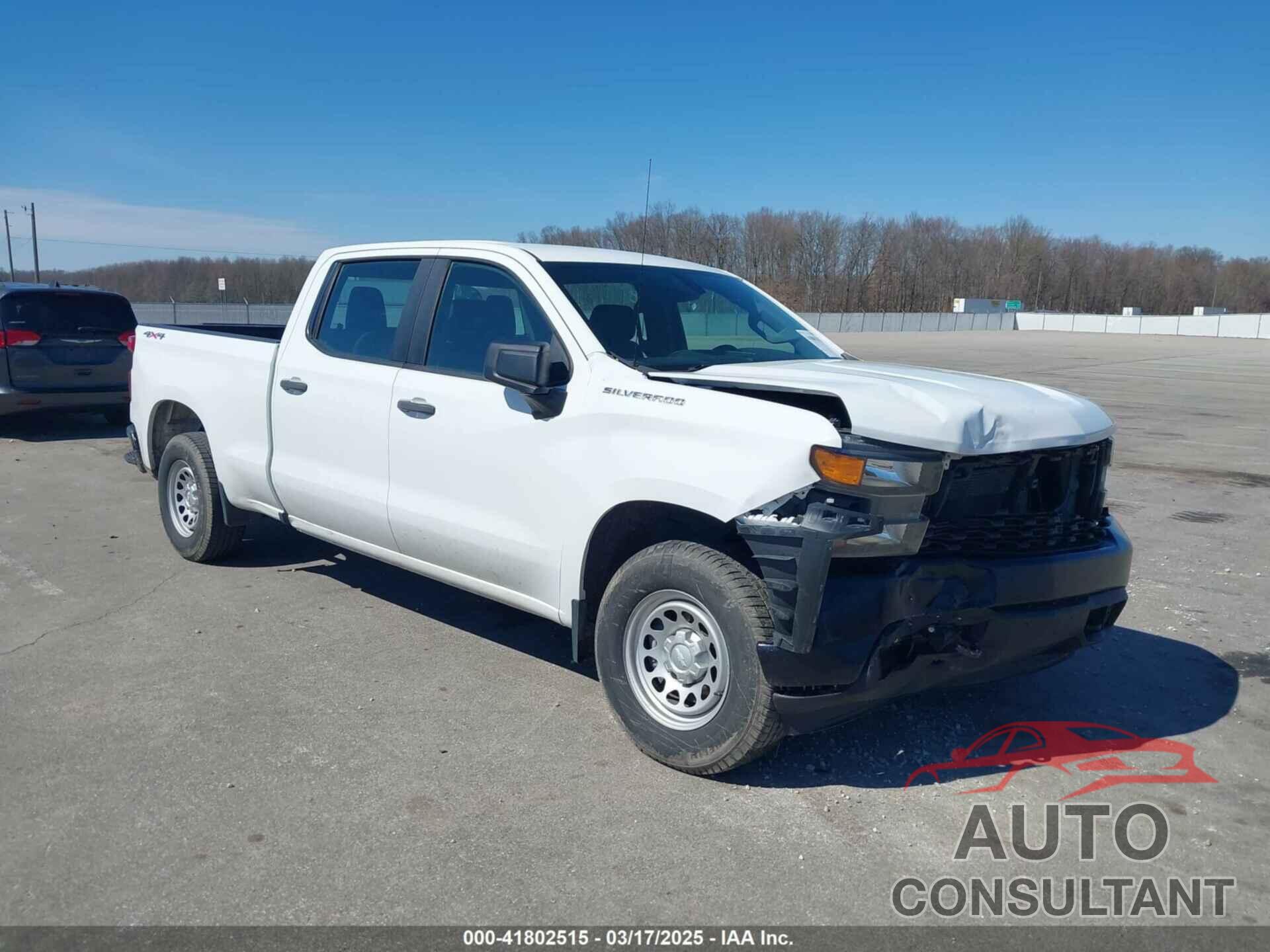 CHEVROLET SILVERADO 1500 2021 - 1GCUYAEF3MZ383754