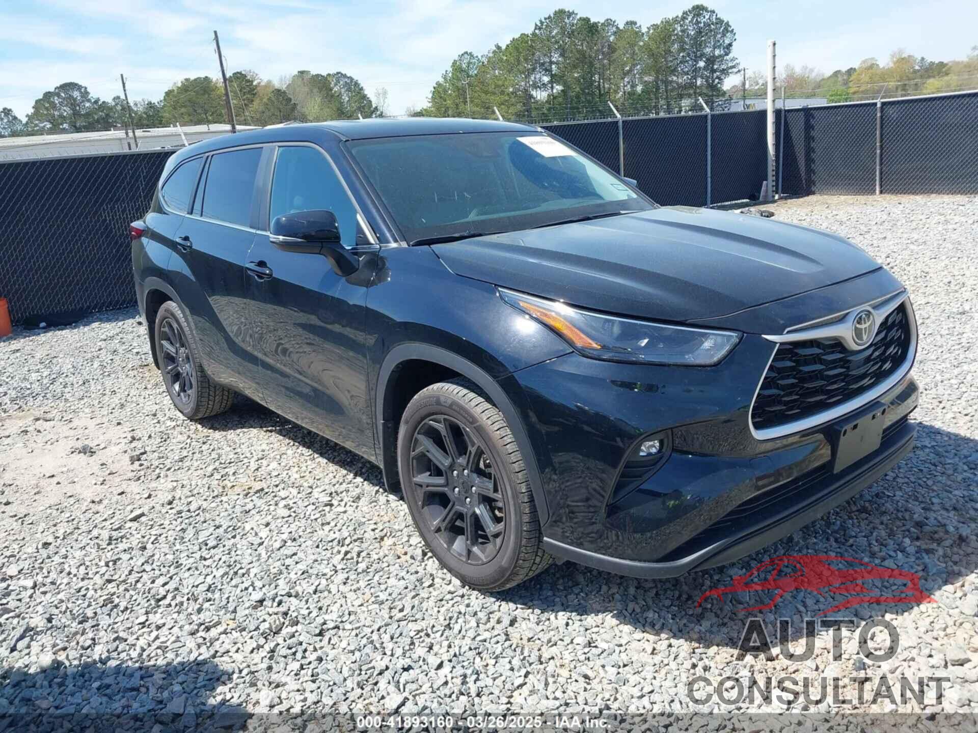 TOYOTA HIGHLANDER 2023 - 5TDKDRAH6PS047076