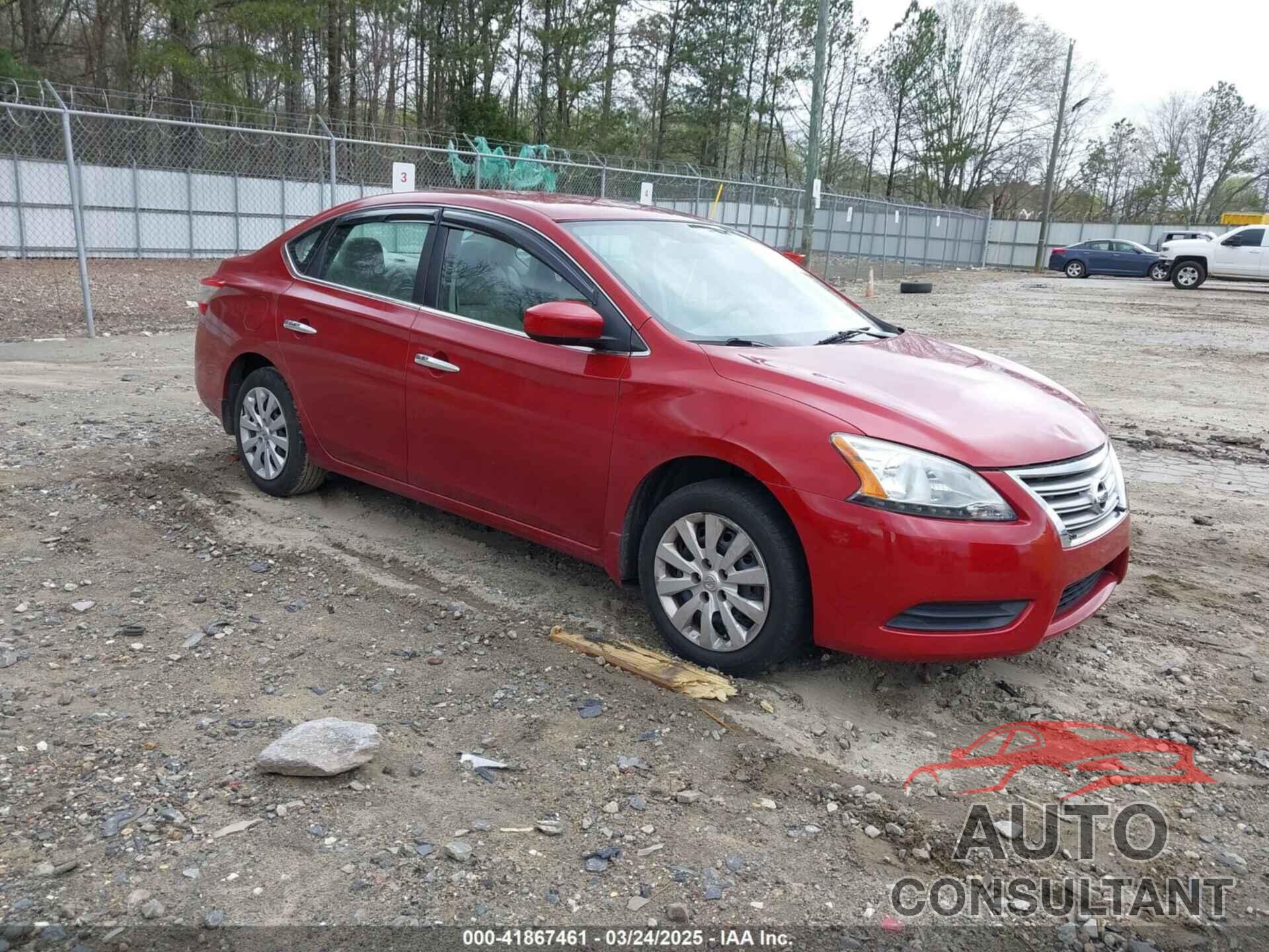 NISSAN SENTRA 2014 - 3N1AB7AP2EY337370